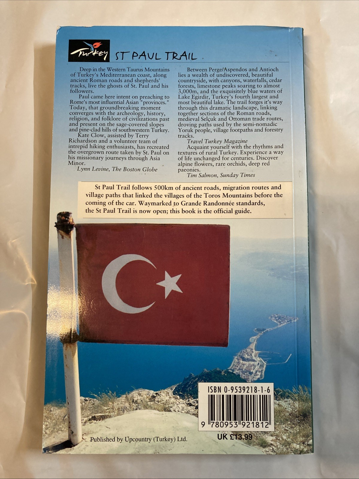 St Paul Trail: Turkey’s Second Long Distance Walking Route – Clow, Kate VG