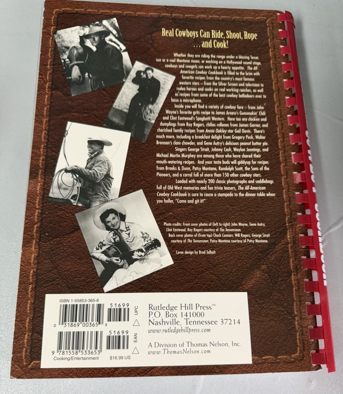 The All-American Cowboy Cookbook: Home Cooking on the Range Ken Beck/Jim Clark