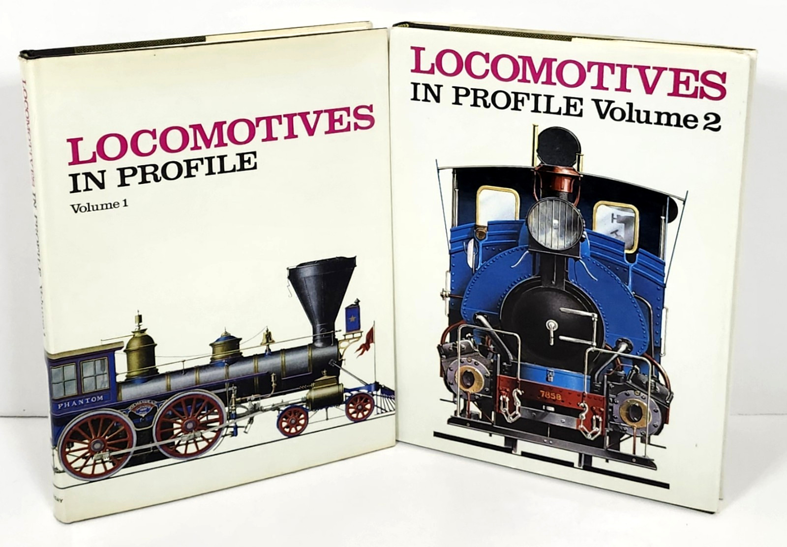 Locomotives in Profile Vol. 1 & 2 by Brian Reed (1971 HC)