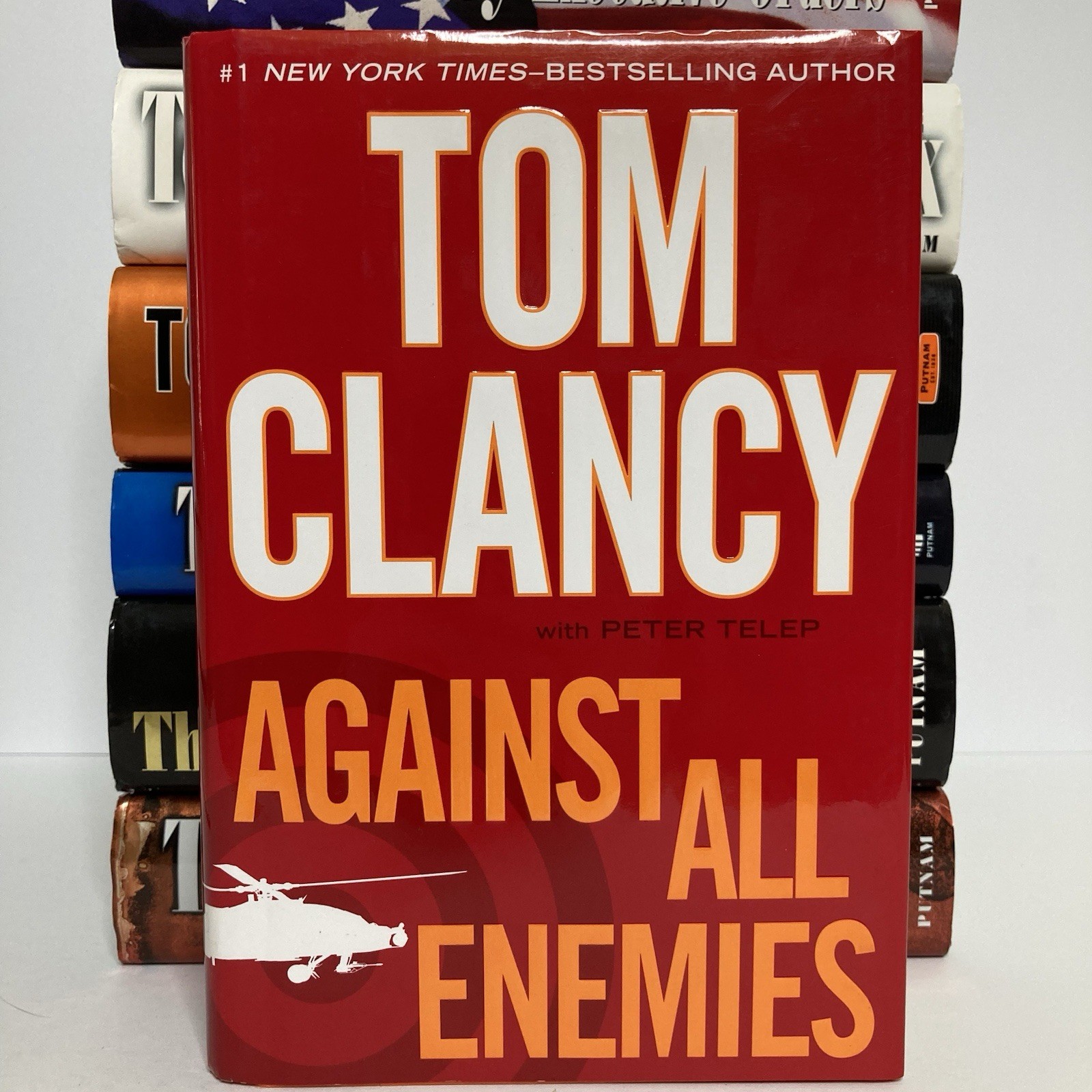 Lot of 9 Tom Clancy Jack Ryan Books HC/DJ Executive Orders Rainbow Six