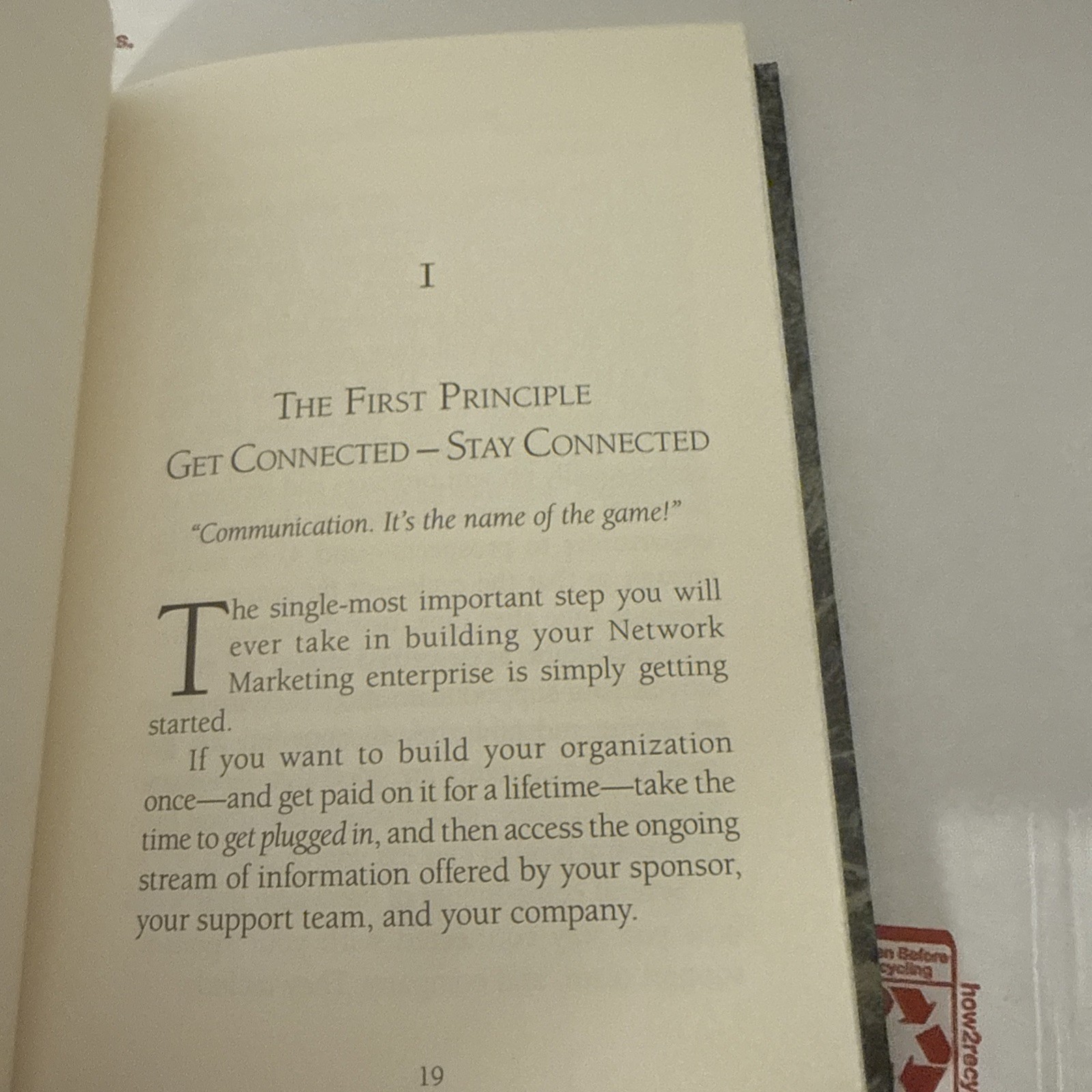 The Fifth Principle – Hardcover By Clouse, Michael S – GOOD