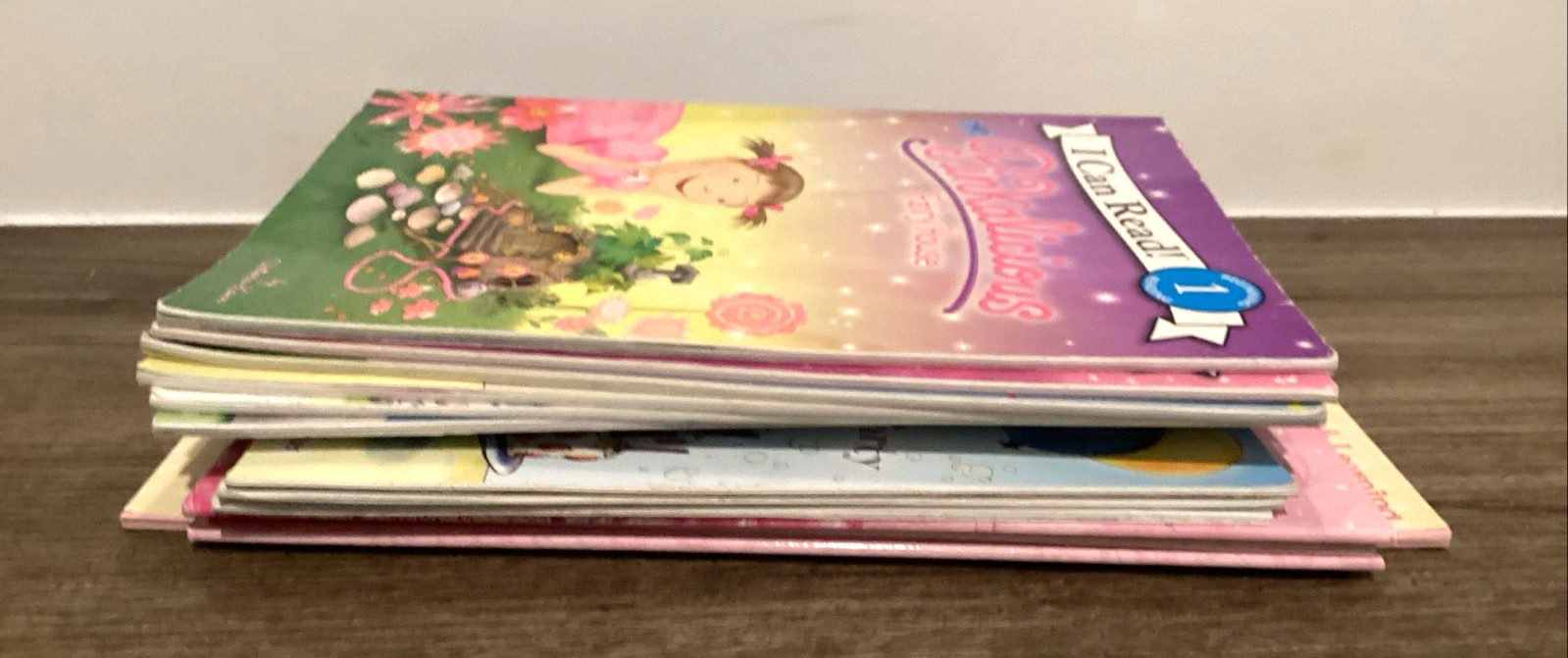Pinkalicious & Fancy Nancy I Can Read Phonics Kids Books Lot Of 15 + Cookbook