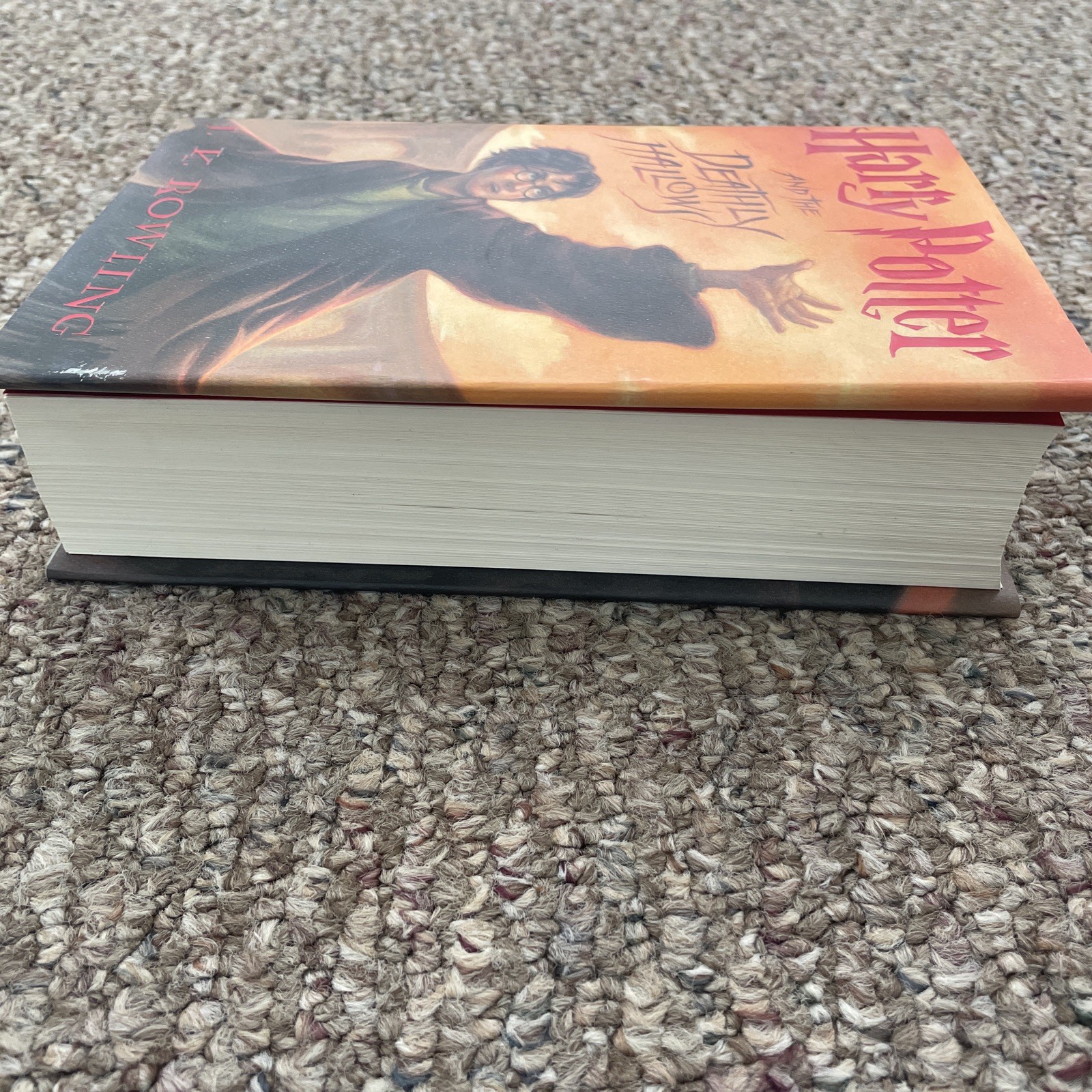 First Edition USA 1st Print Harry Potter & The Deathly Hallows 759 pages