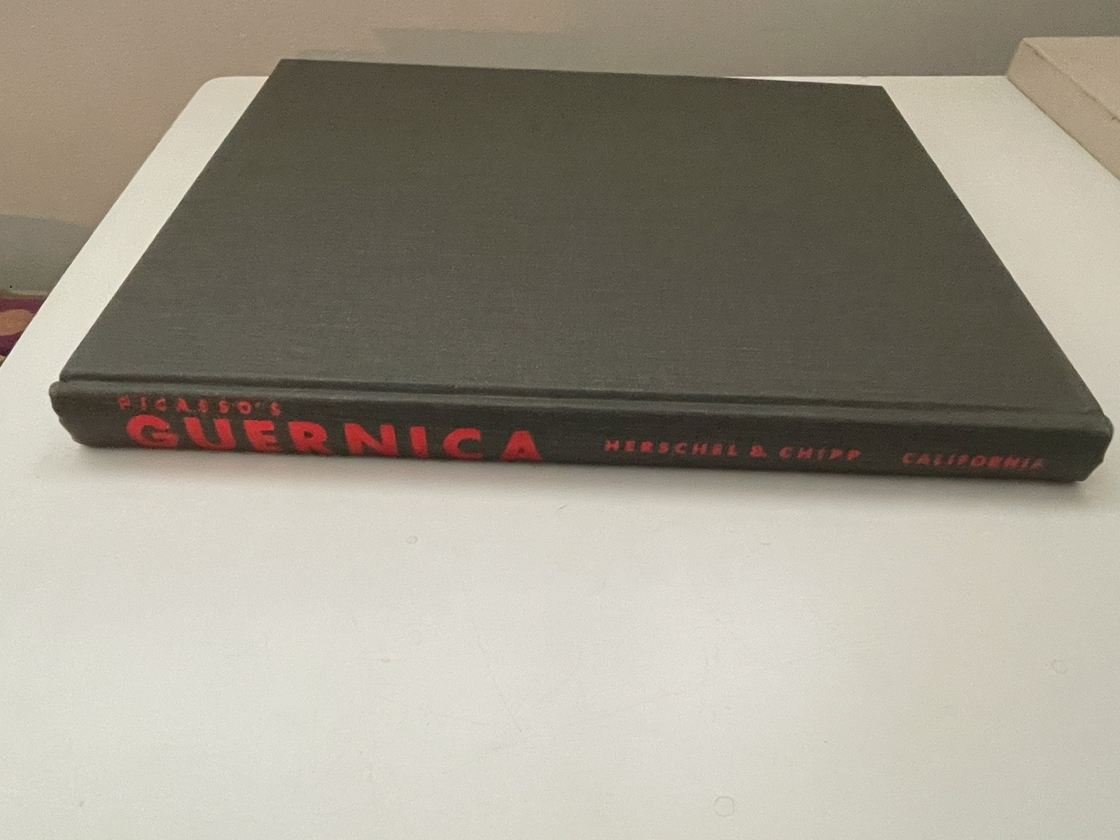 Picasso’s Guernica Herschel B. Chipp 1st Printing HC DJ VG Art History Monograph