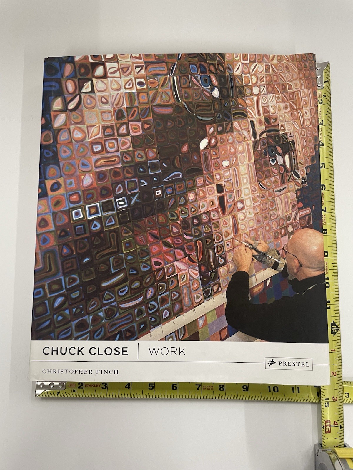 Chuck Close: Work by Christopher Finch Hardcover Prestel Used Very Good Cond