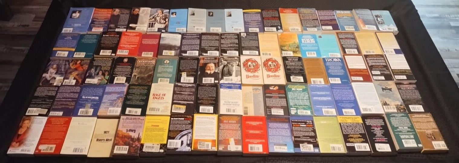 FICTION PAPERBACKS – BUILD YOUR OWN LOT Mystery | Fantasy | Science Fiction | Ho