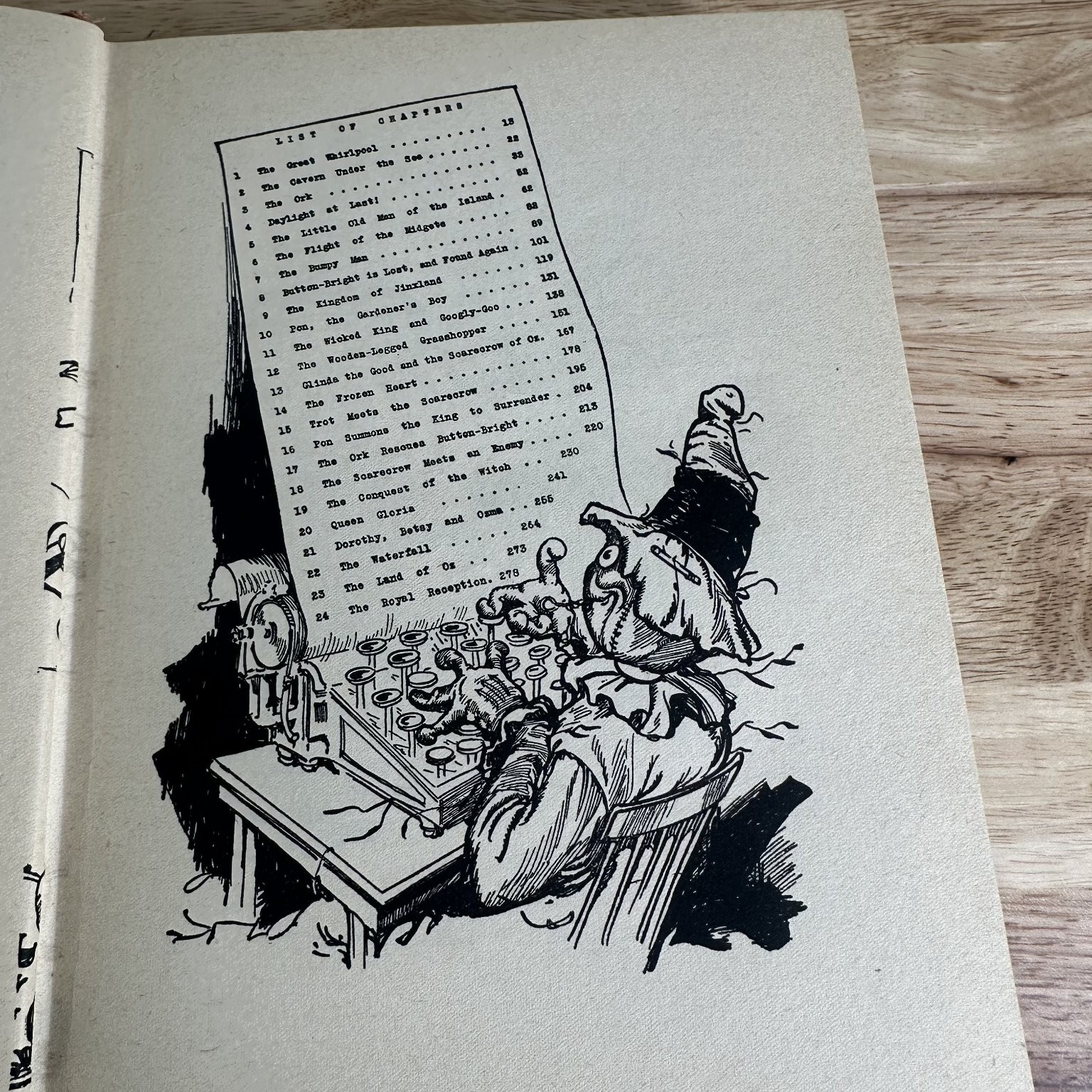 The Scarecrow of Oz L. Frank Baum 1915 First Edition John R. Neill Illustrated