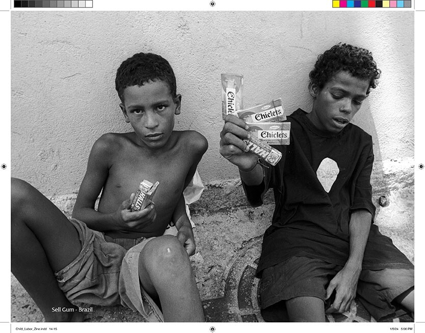 Stephen Shames – CHILD LABOR Zine – 28 pages – 5.5 x 8.5 inches BLM Zine