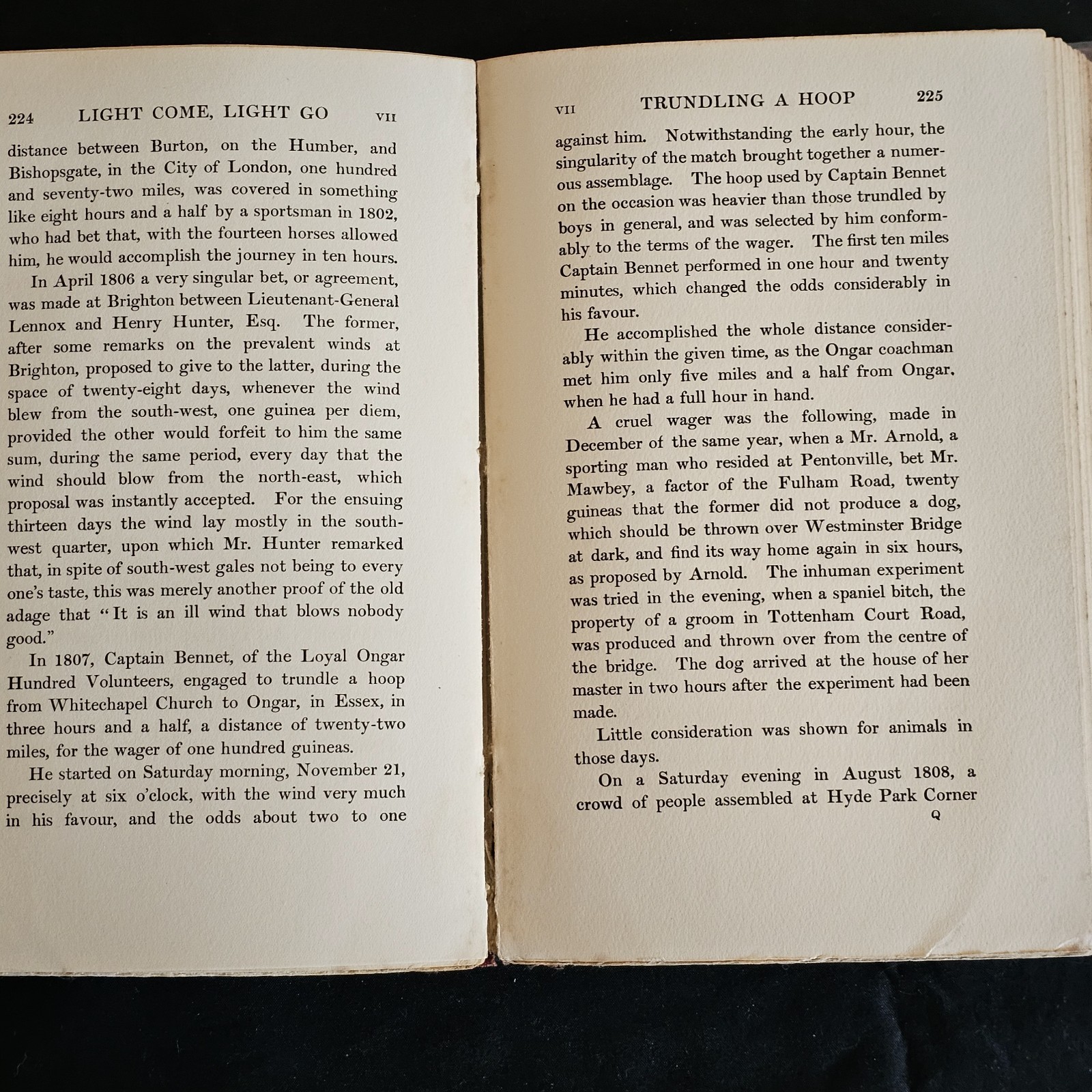 1909 Ralph Go Nevill Light Come Light Gambling Gamesters Wagers The Turf HC