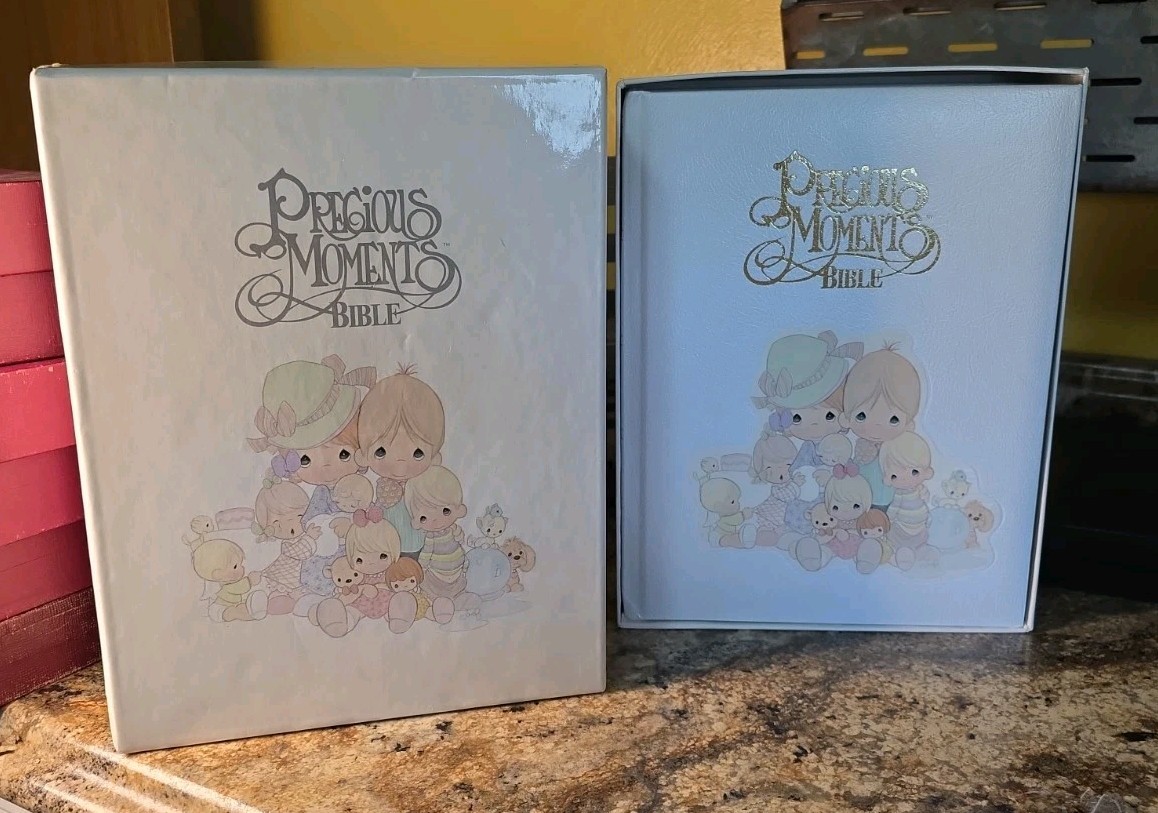 Precious Moments Holy Bible New King James Version Family Edition Red Letter