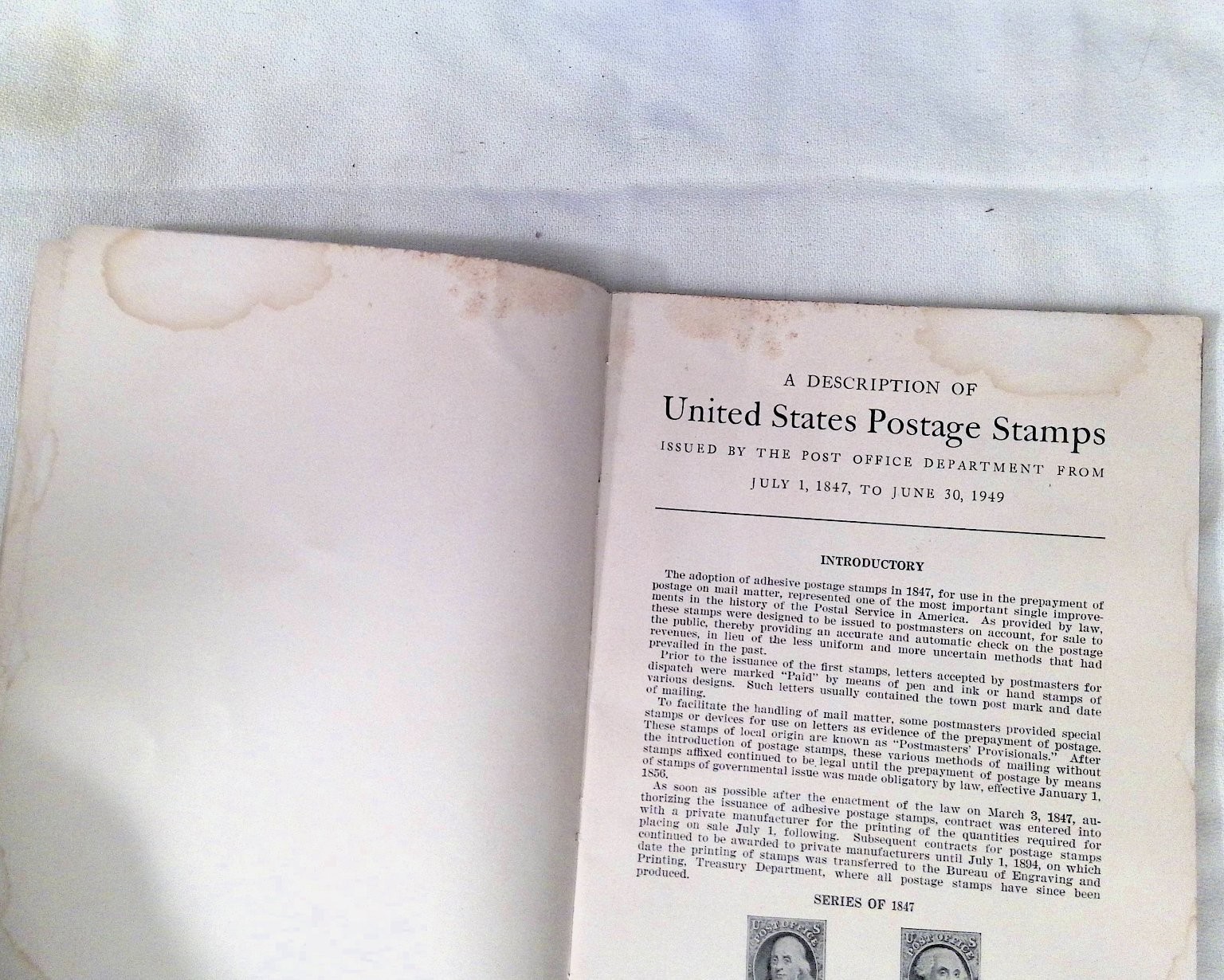 Postage Stamps United States 1847-1949 US Post Office 1949 Philately