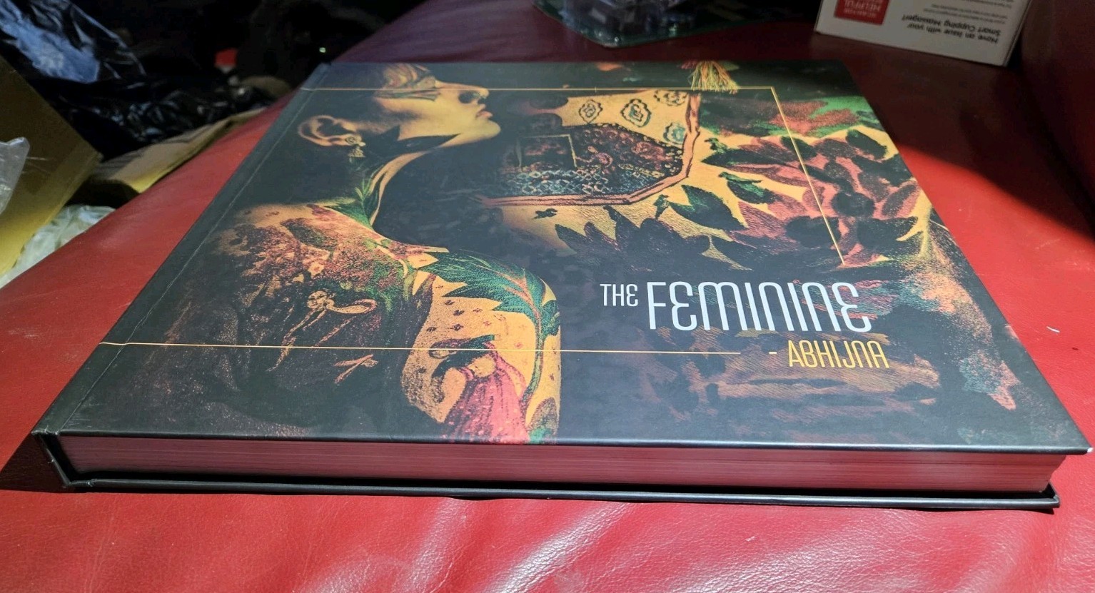The Feminine | 13 x 13in coffee table book by artist Abhijna Vemuru Kasa – India
