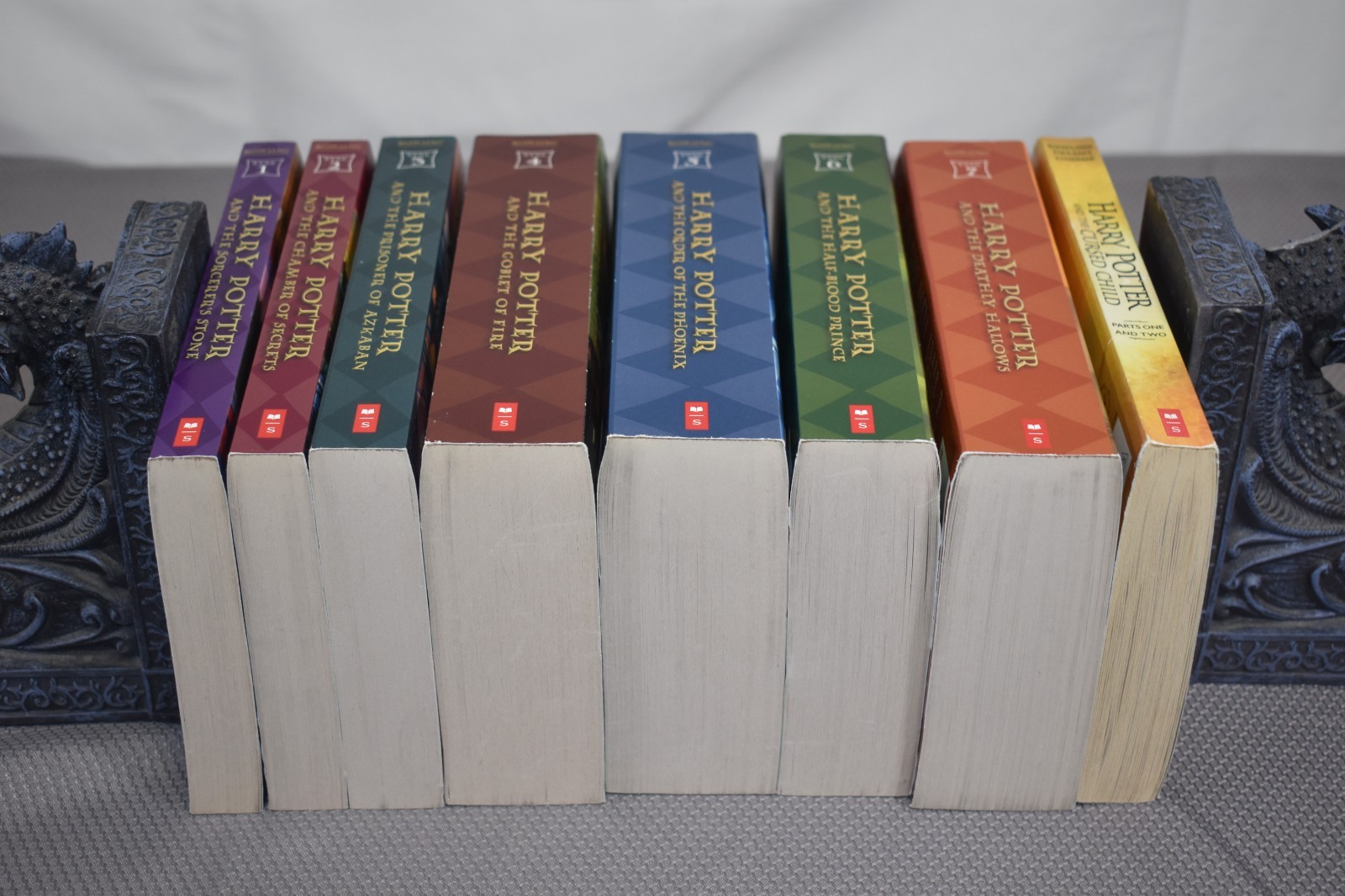 Harry Potter series/set by J.K. Rowling (1st Edition/Varied Printing, trade pb)