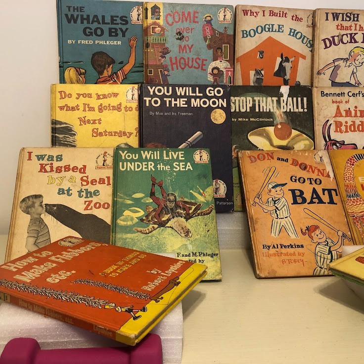 Dr Suess Vintage Book Club Books – 1960’s – Lot of 14 books