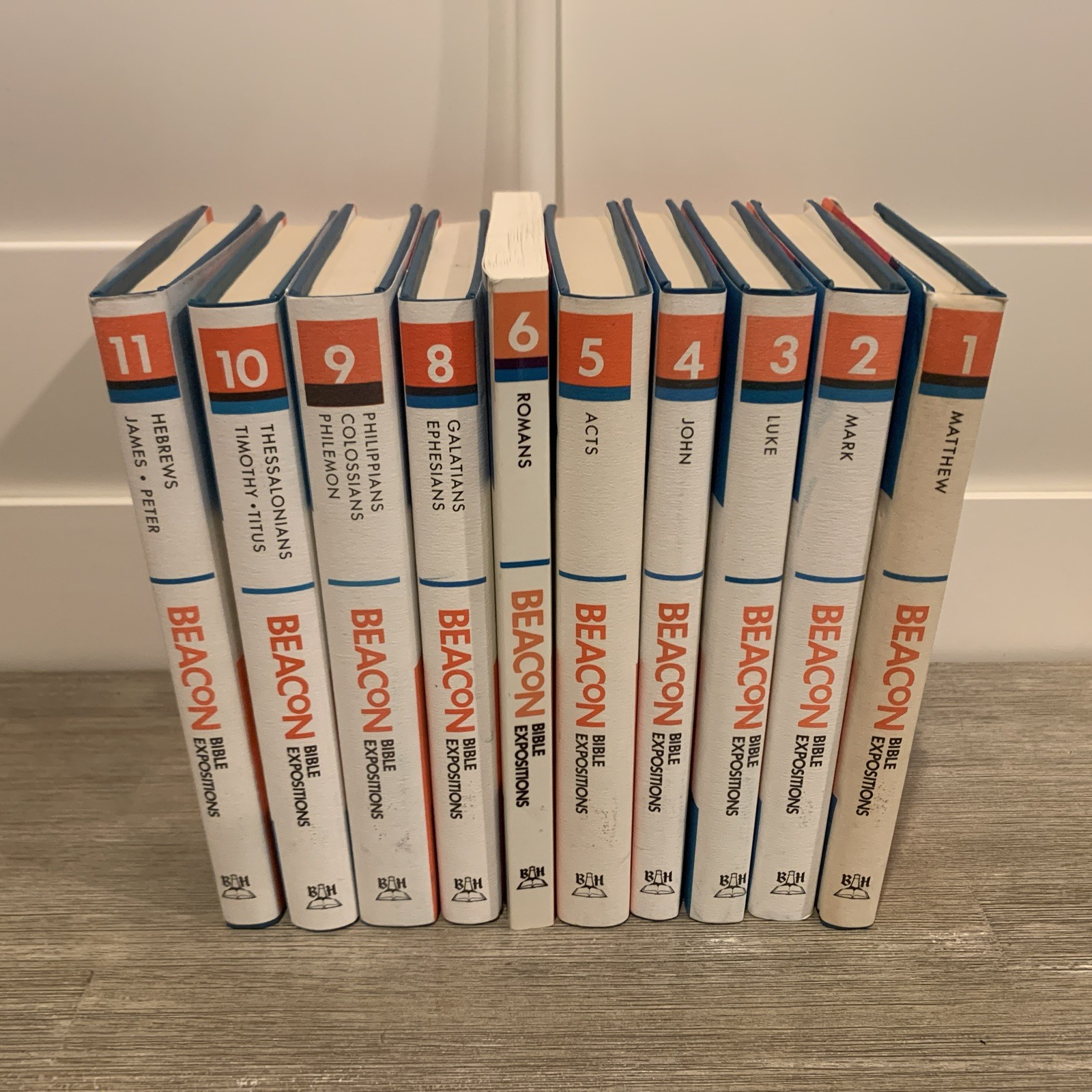 Beacon Bible Expositions Near Complete 1-6, 8-11 Volume Series New Testament