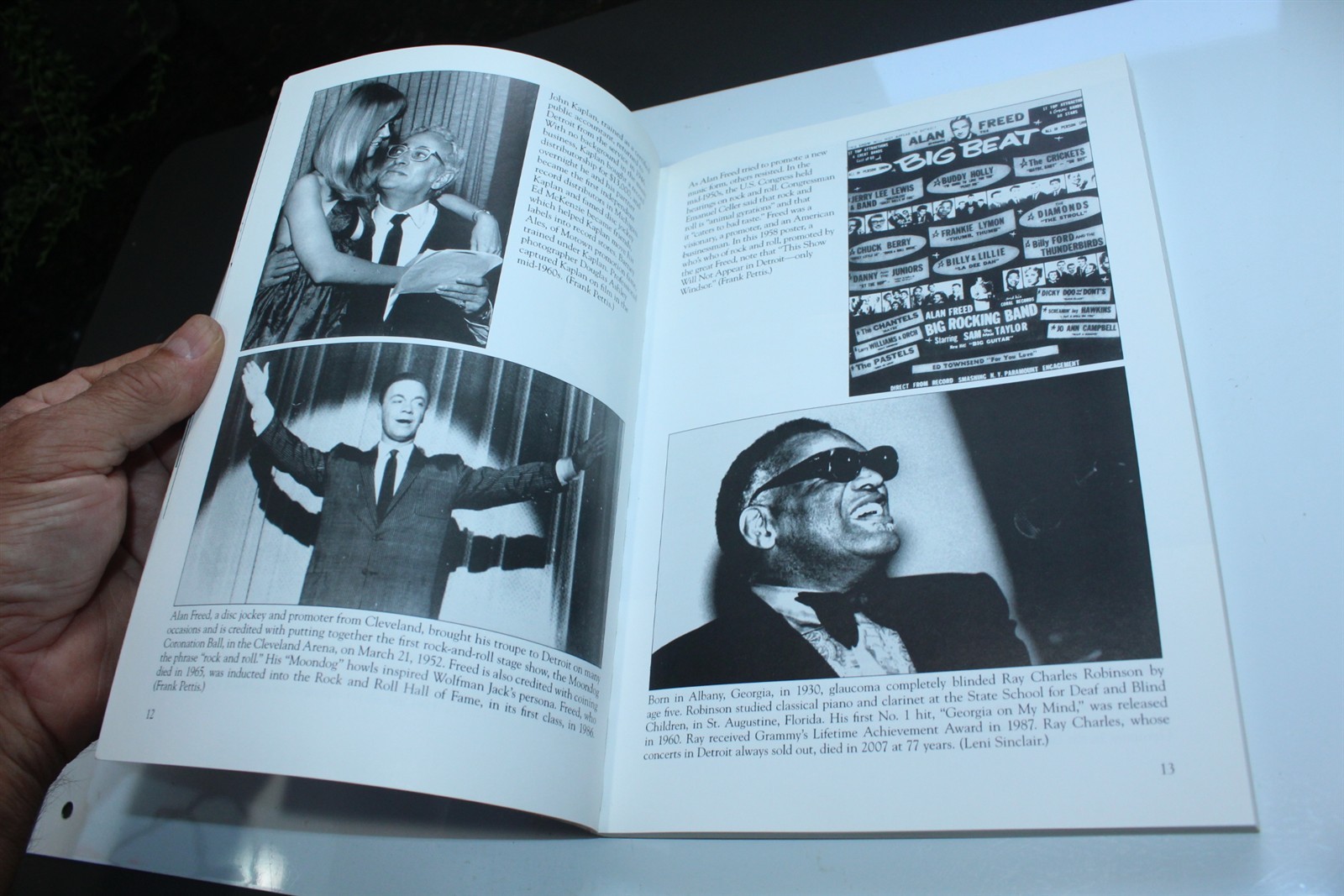 Vintage Motor City Rock And Roll Book 1960’s & 1970’s 127 Pages