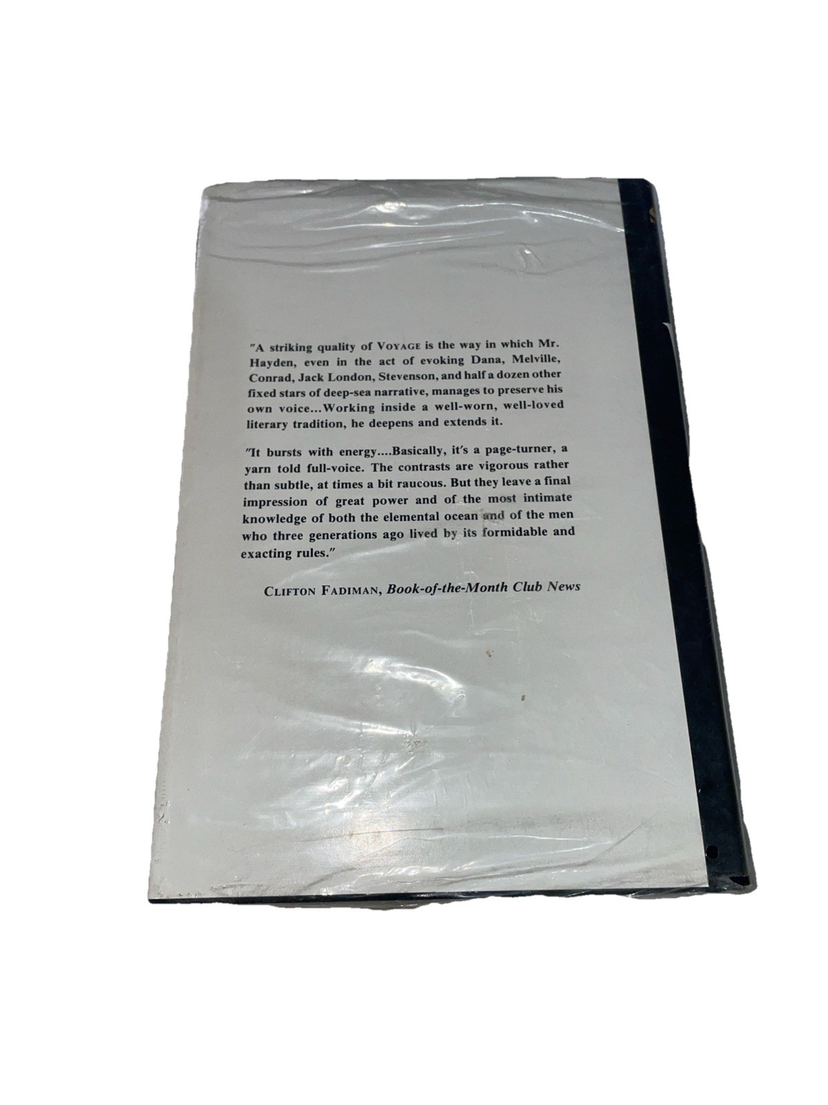 Voyage: A Novel of 1896 by Sterling Hayden Hardcover Putnam 1976 Sealed