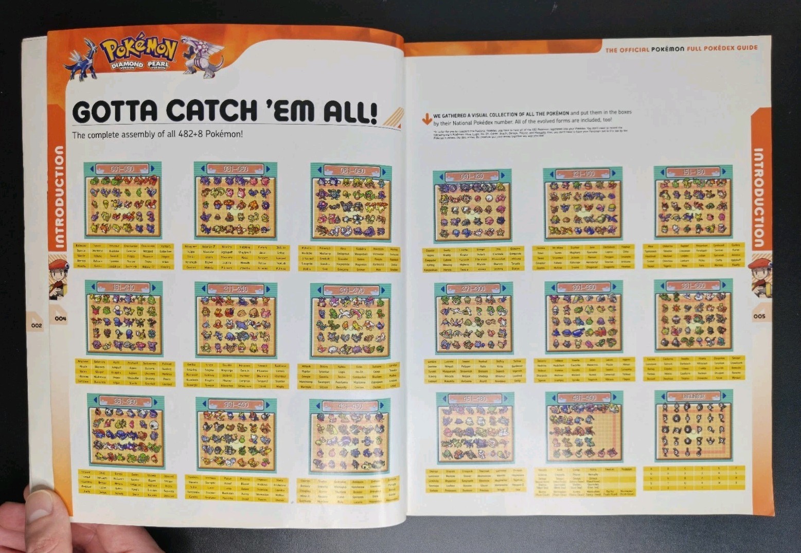 Pokemon Diamond & Pearl Pokedex Official Prima Nintendo Game Guide w/ Poster
