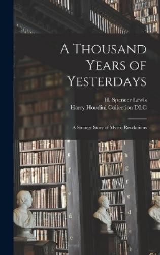 Harry Houdini Collection (Library of H Sp A Thousand Year (Hardback) (UK IMPORT)