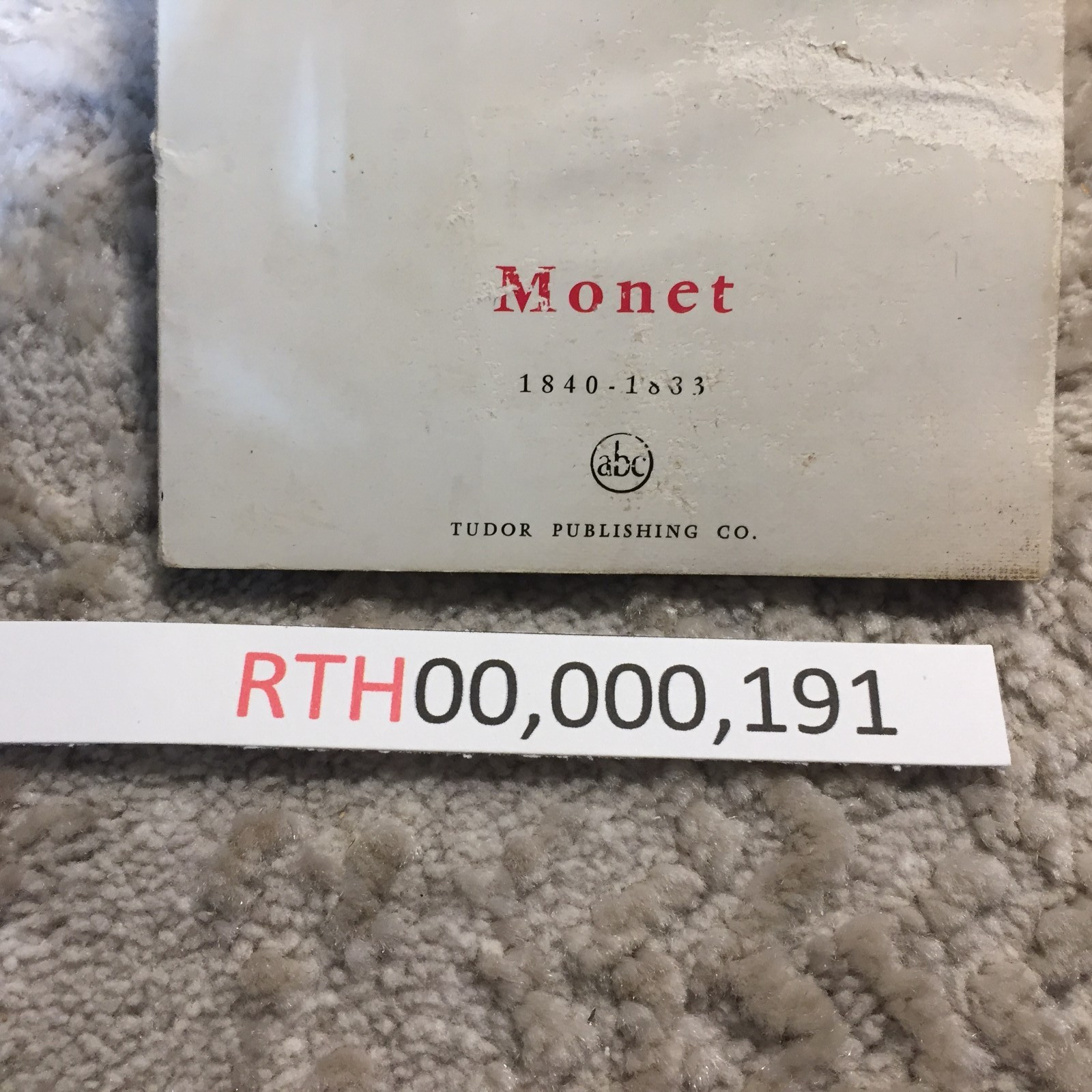 Monet 1840-1883 Jean Leymarie 1964 Tudor French Art Impressionism Paperback Book