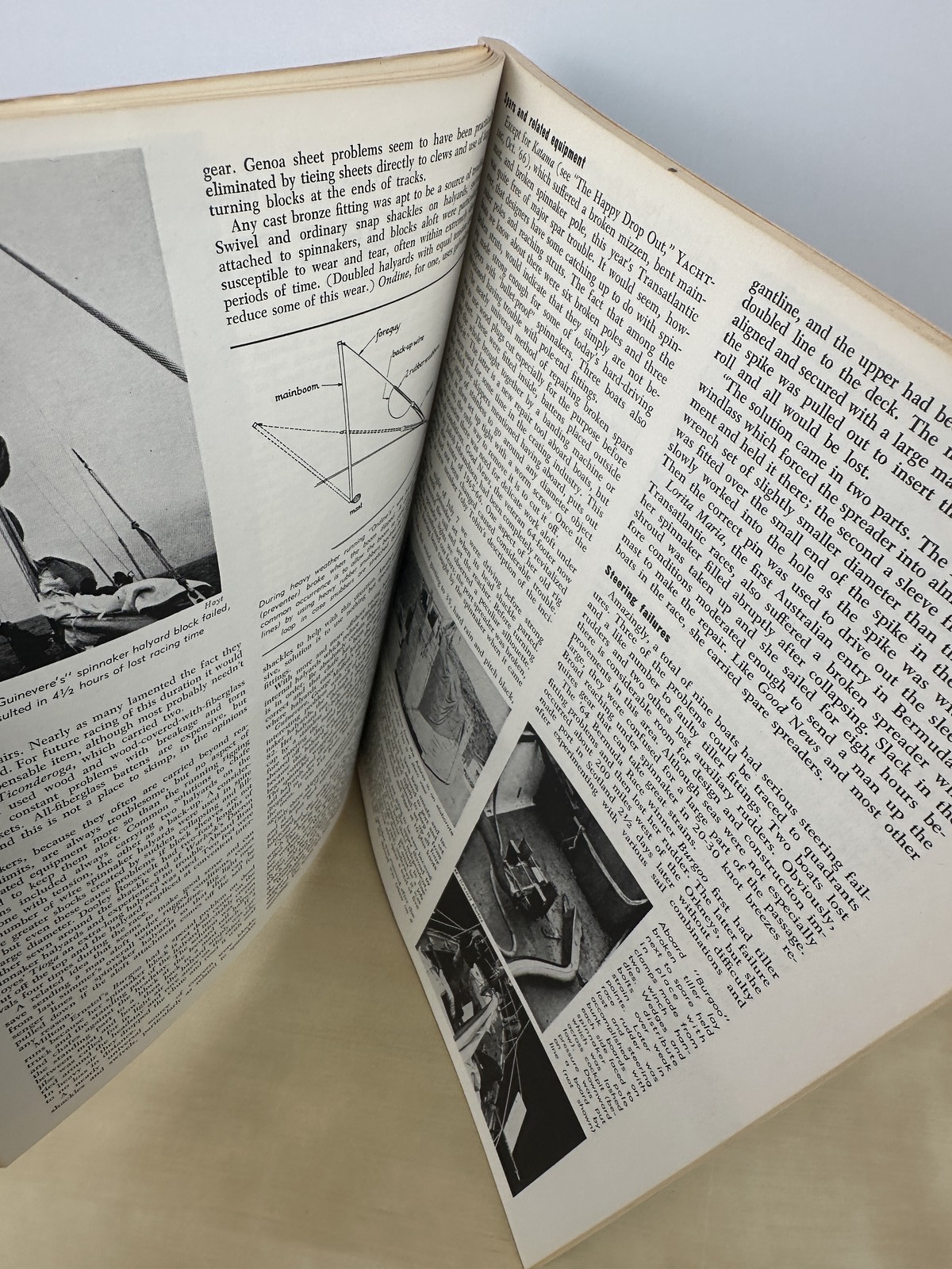 Technical Yachting Informative Articles from Yachting Magazine Revised Ed 1967