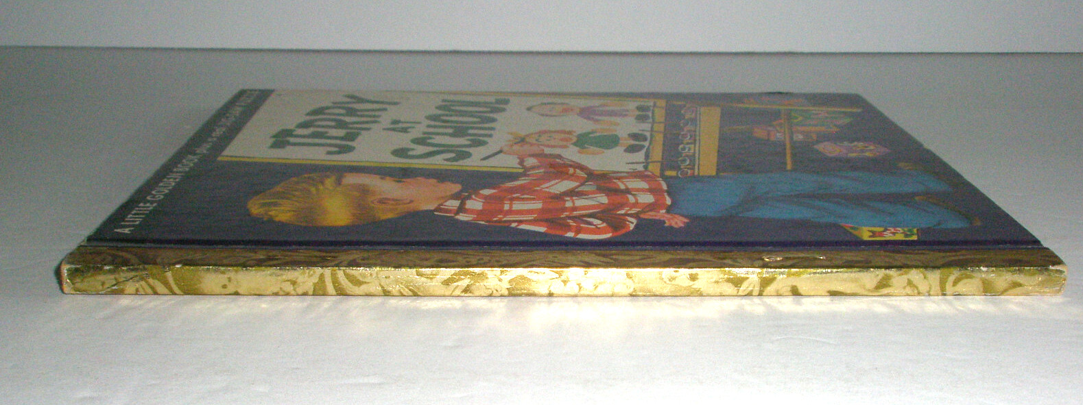 Little Golden Book Jerry At School Complete Puzzle “A” 1st Edition 1950 #94