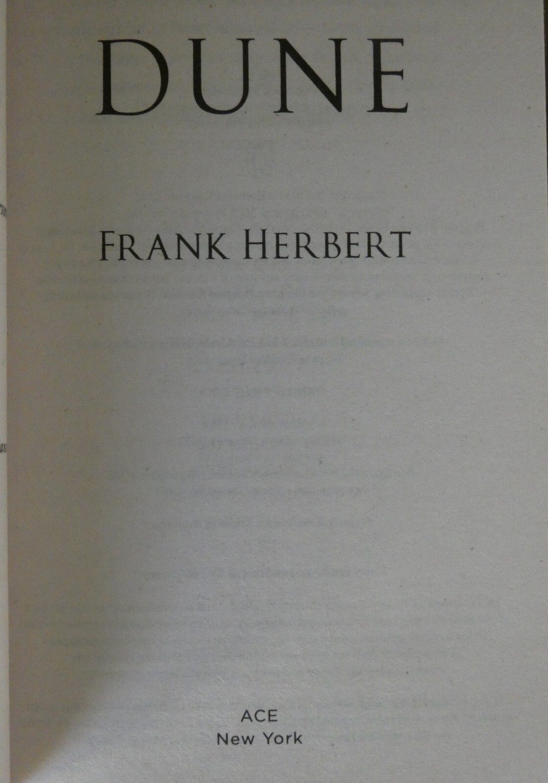 Lot of 4 DUNE Science Fiction Paperbacks by Frank Herbert, TPB/VGC