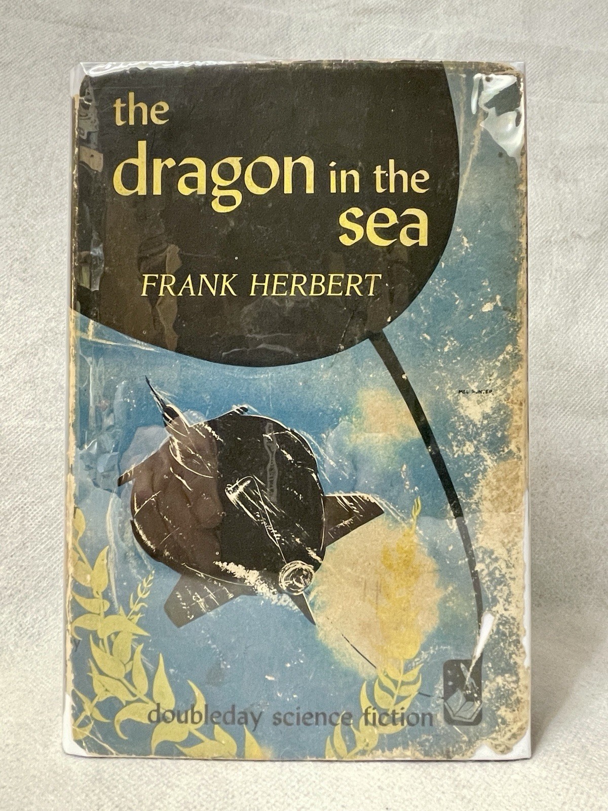 The Dragon In the Sea – bce – Frank Herbert Dune – hardcover (1956)