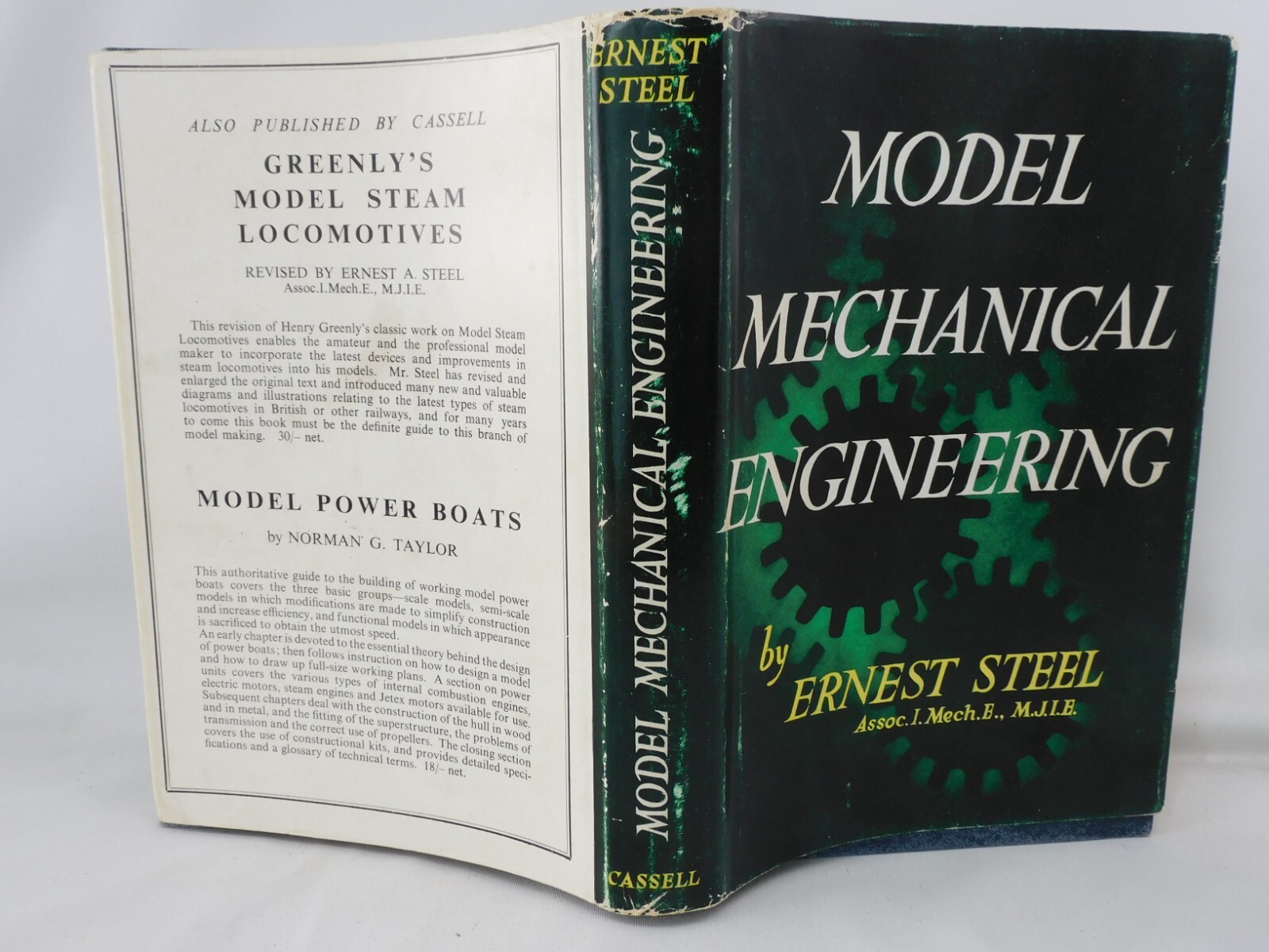 Model Mechanical Engineering by Ernest Steel Pub In Britain HC DJ Illus 1964