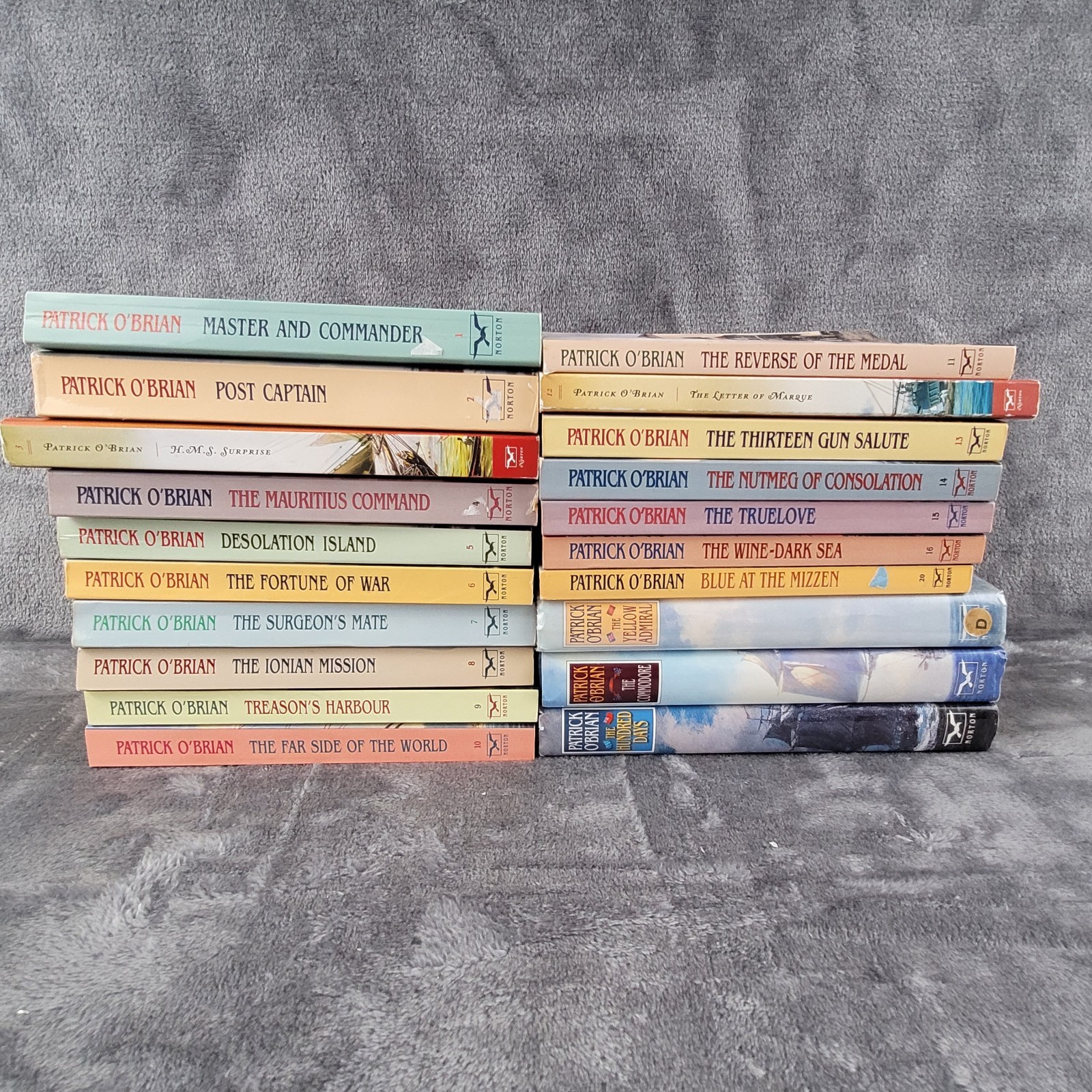 Patrick O’Brian Complete Set Books 1 – 20 Aubrey-Maturin 3 HC/17 Trade Paperback