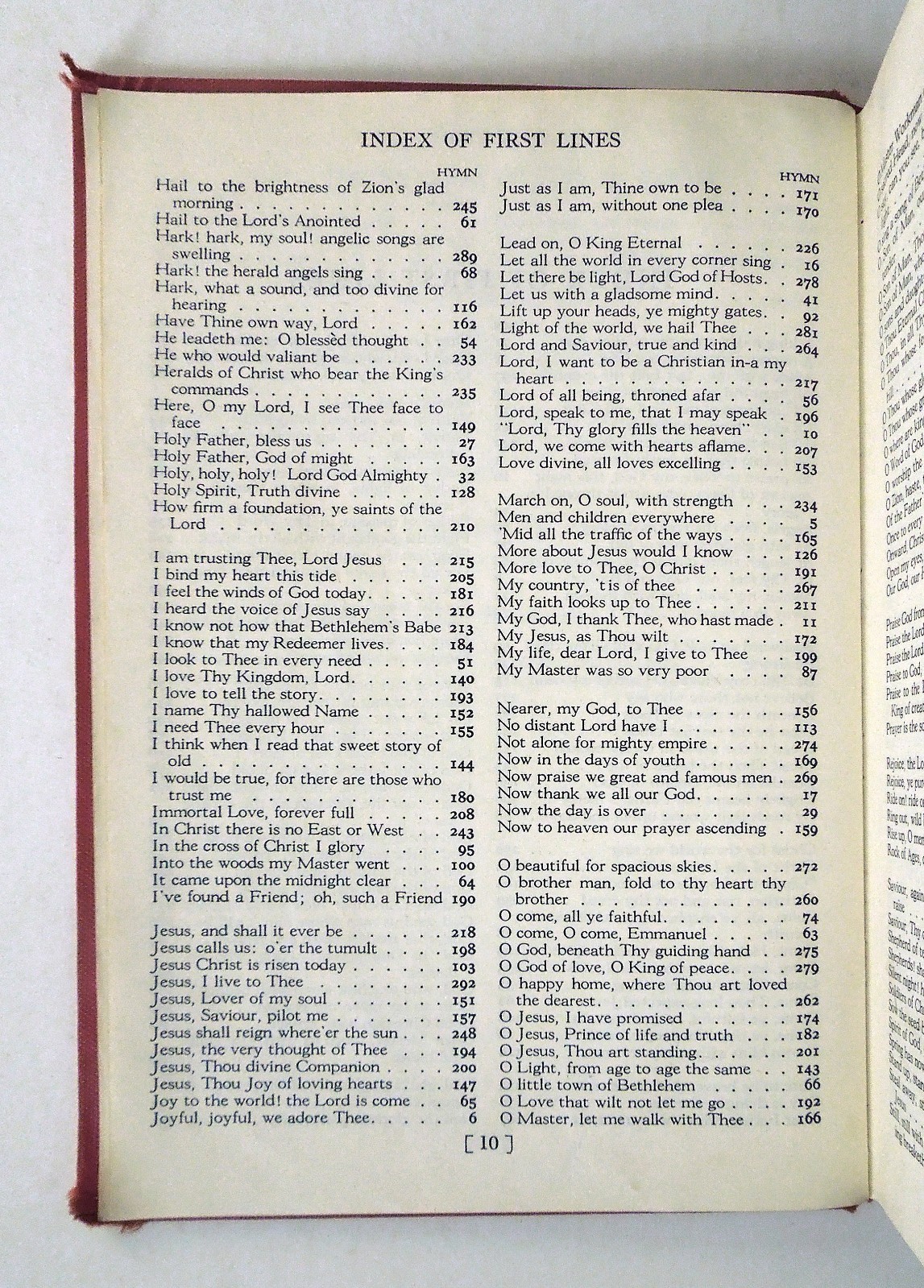 The Hymnal for Youth – 1954 hc, The Westminster Press, 17th printing
