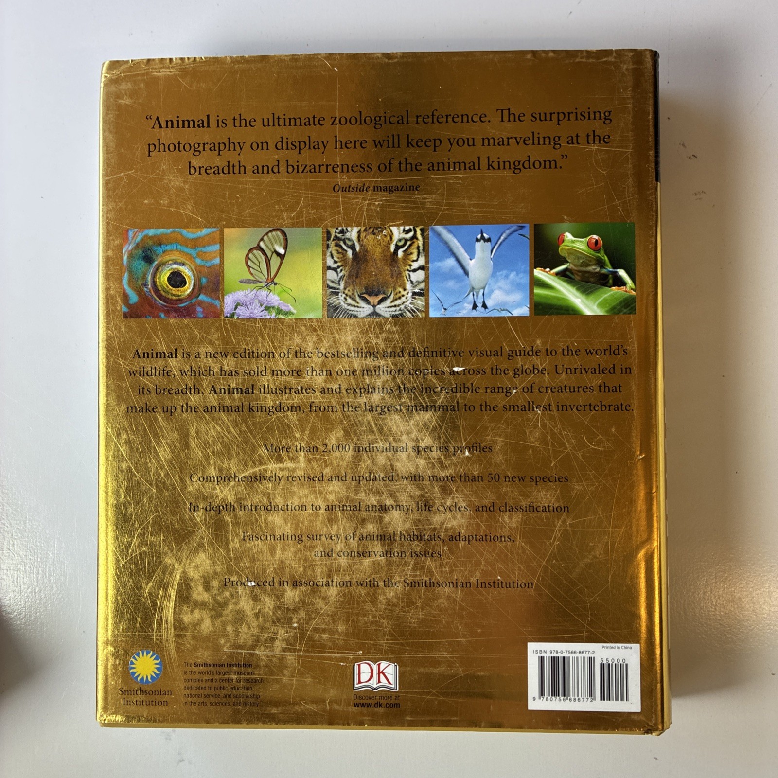 DK Smithsonian ANIMAL: The Definitive Visual Guide 2011 Edition Hardcover (26A)