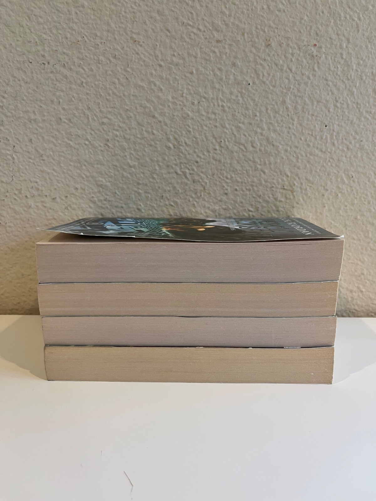Percy Jackson and the Olympians 4 Book Paperback Set 1-4 by Rick Riordan