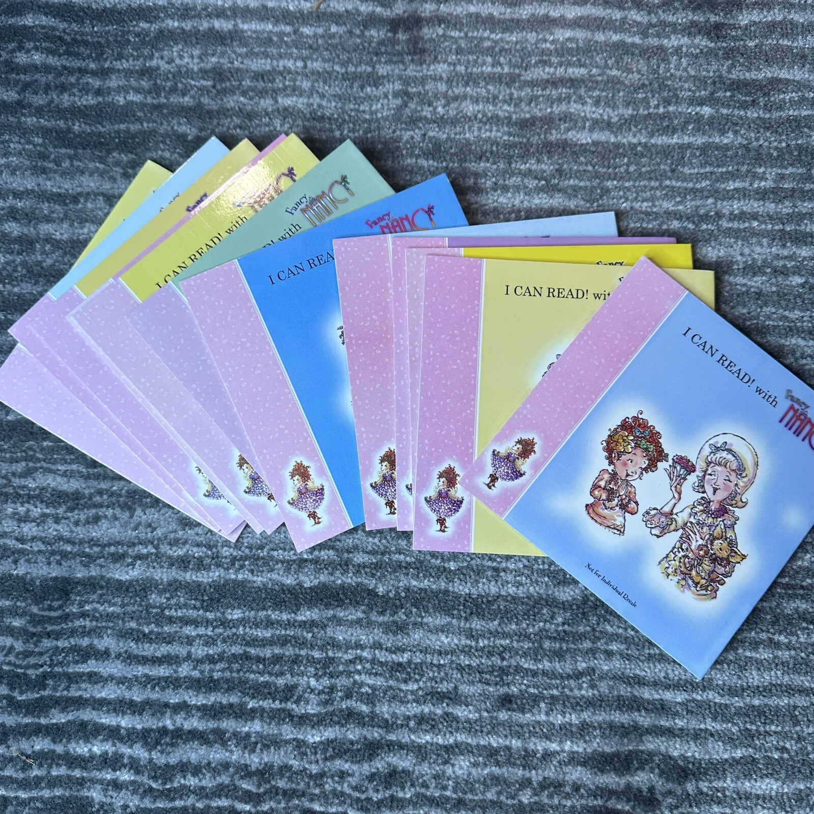 Fancy Nancy Childrens Kids Books Phonics I Can Read Set Lot 12 Sight Words New