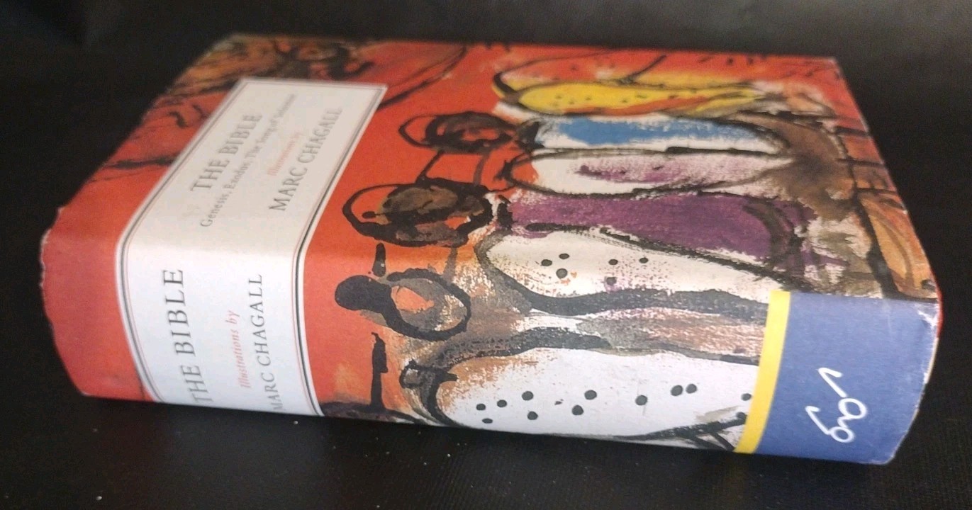 The Bible: Genesis, Exodus, The Song of Solomon, Chagall, HB, VG