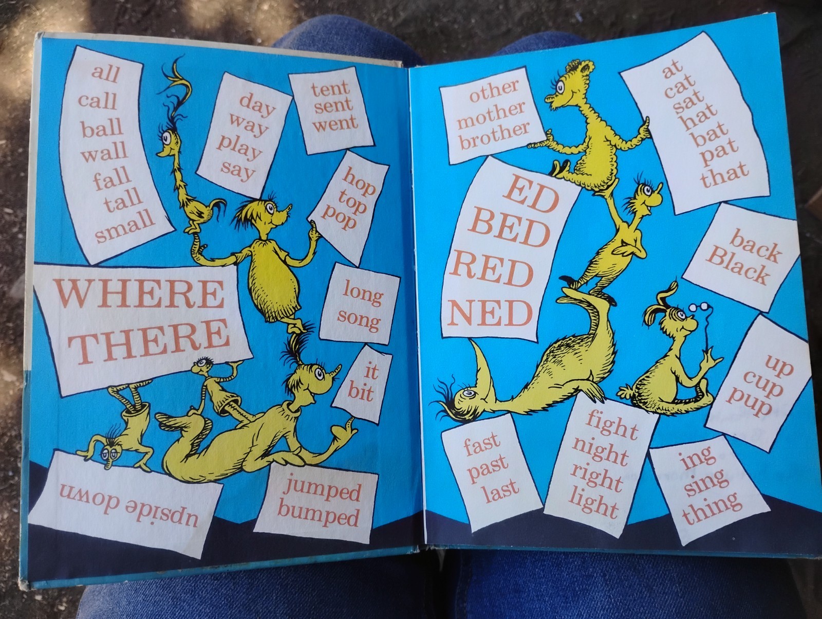 First Edition Autographed Hop on Pop by Dr. Seuss