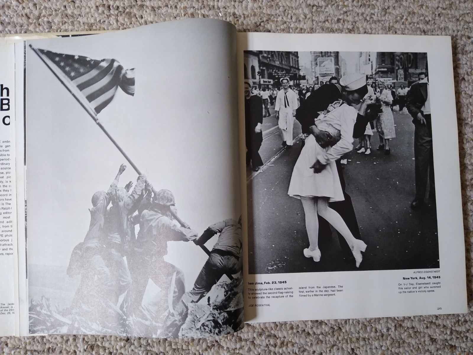 The Best of Life Book 1973 Vintage Book History Photography Athletes Science Art