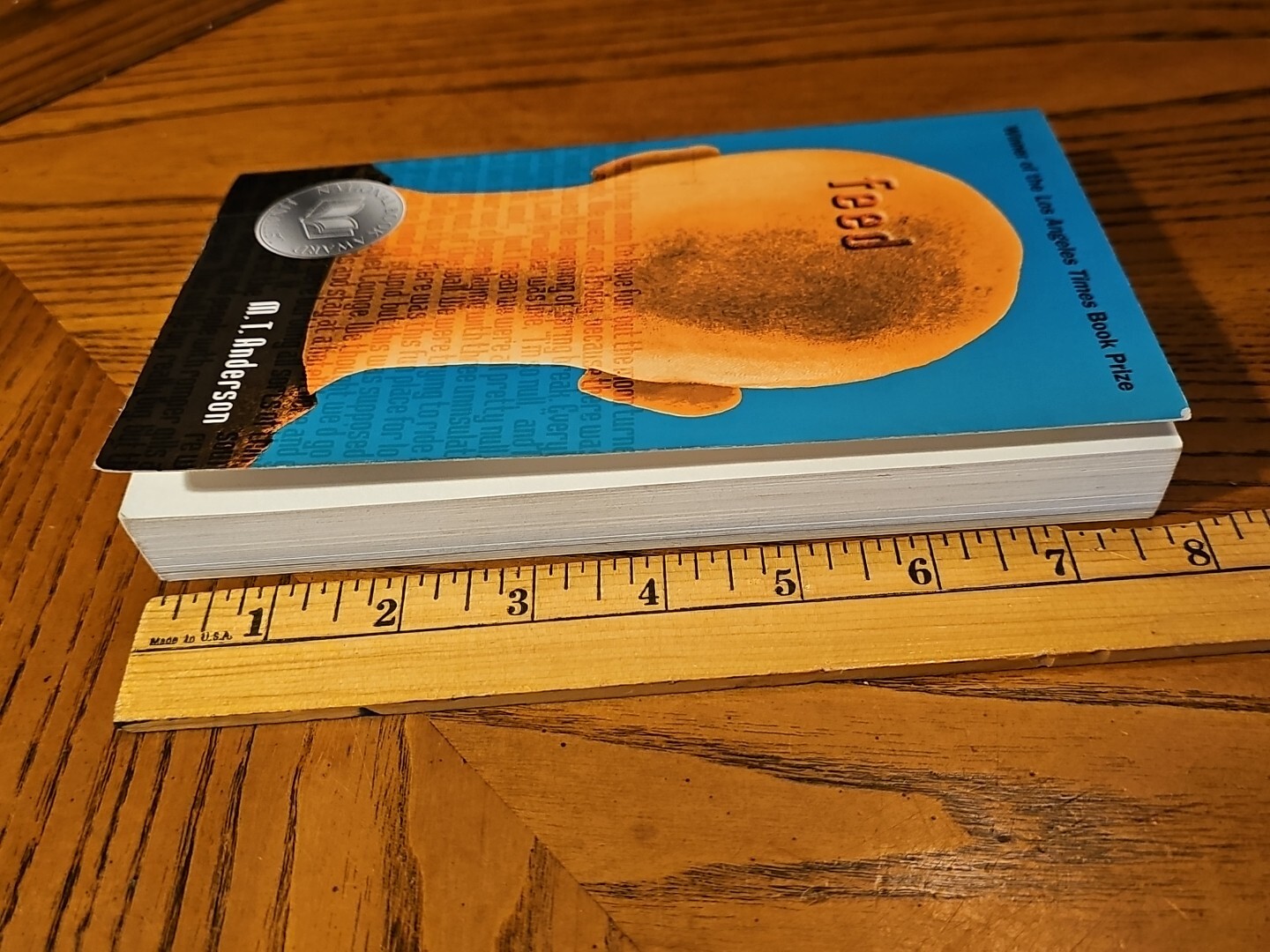 Feed – Paperback Book By Anderson, M.T. Winner Of LA Times Book Prize
