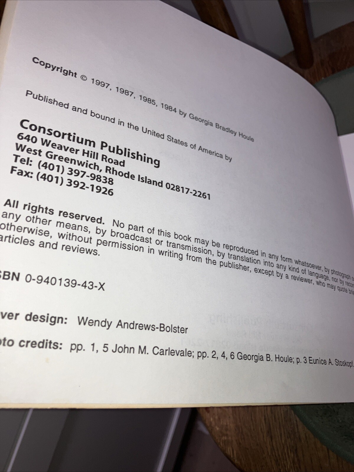 1997 Learning Centers For Young Children large Paperback 106 pages 19 chapters