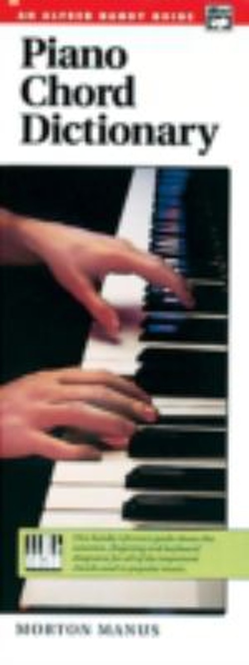 Piano Chord Dictionary : Handy Guide Paperback Morton Manus