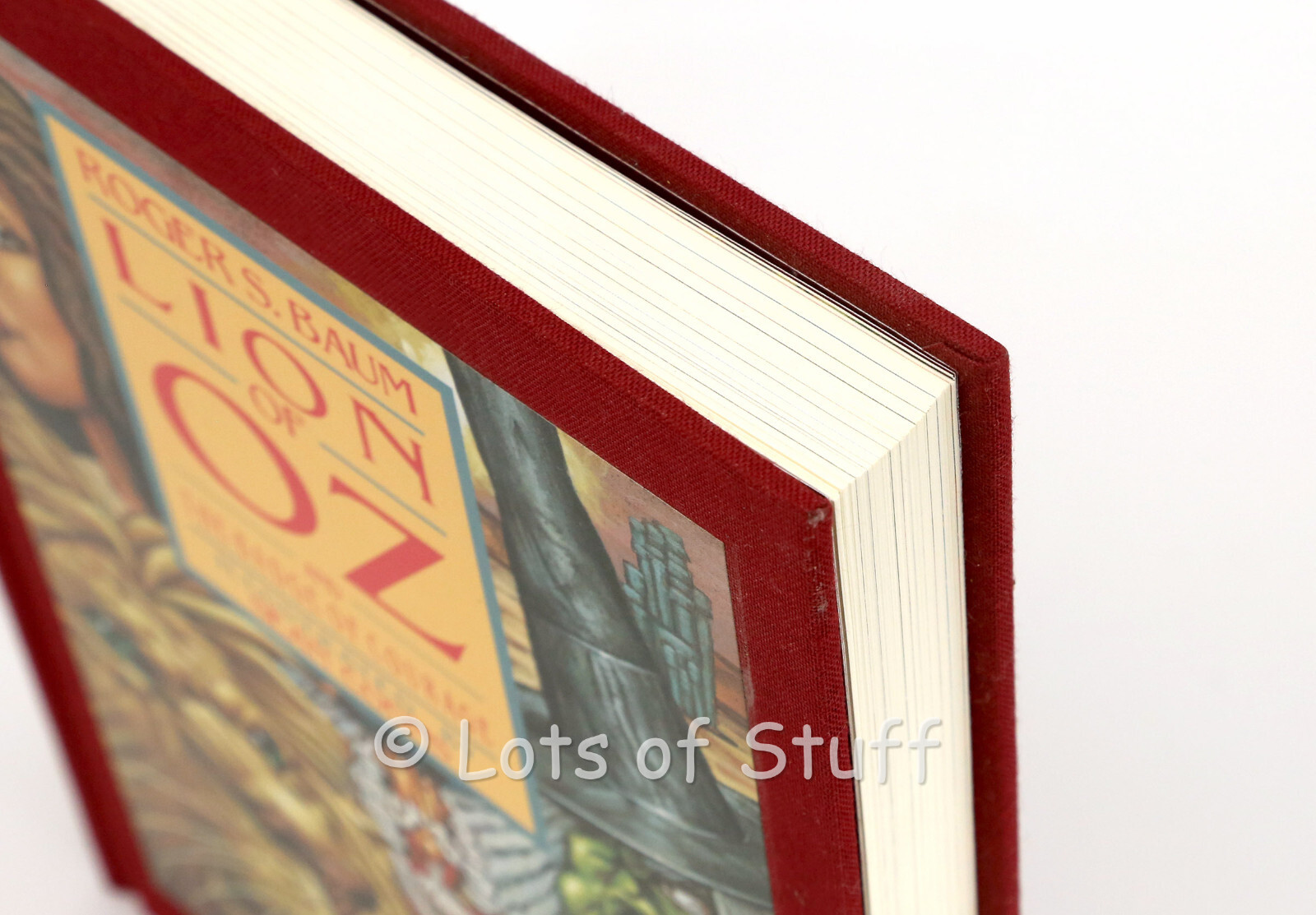 The Lion of Oz and the Badge of Courage Roger S. Baum 1st Edition Signed HC