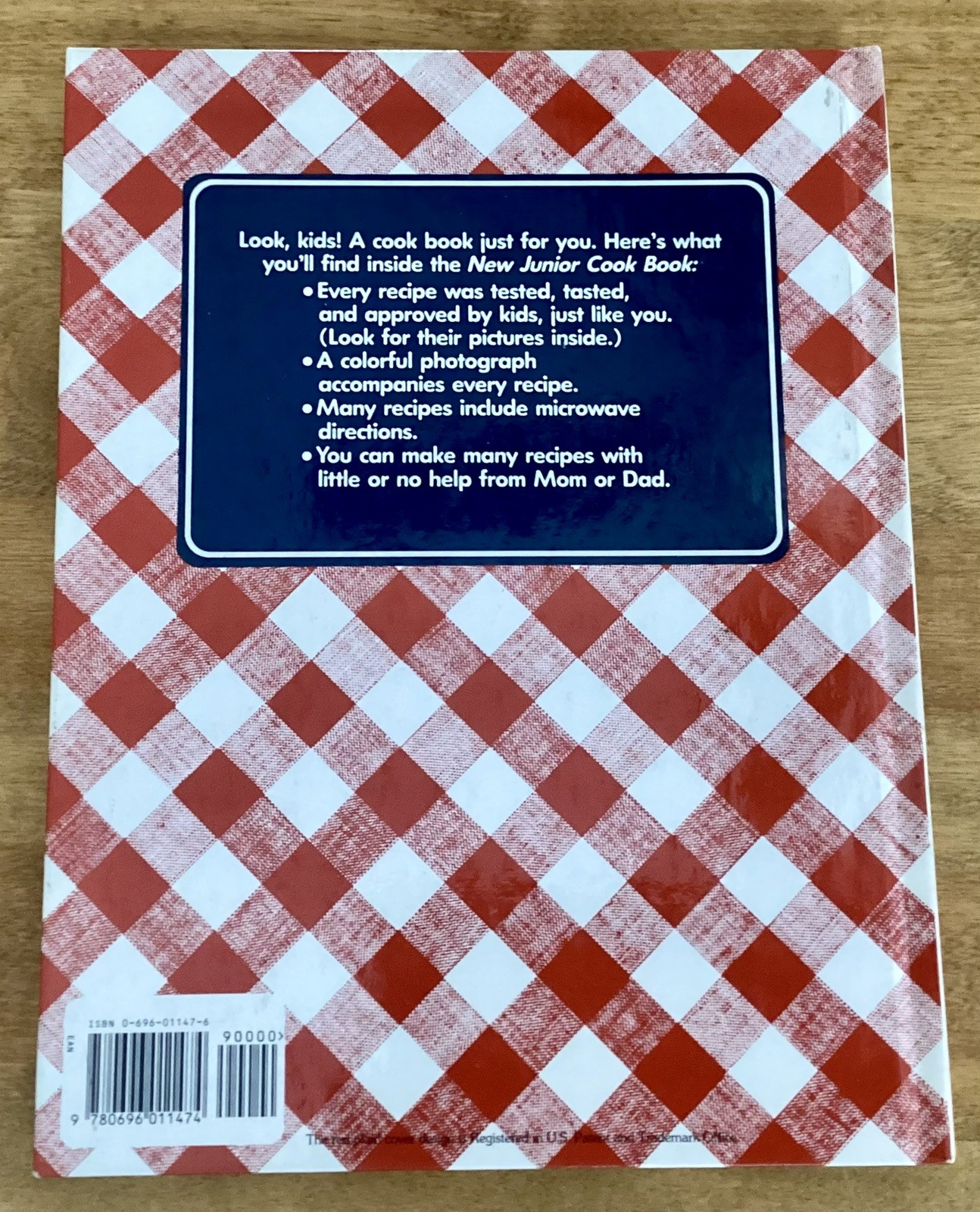 VTG 1991 New Junior Cookbook, Meredith Corp. Hardcover-Better Homes & Gardens