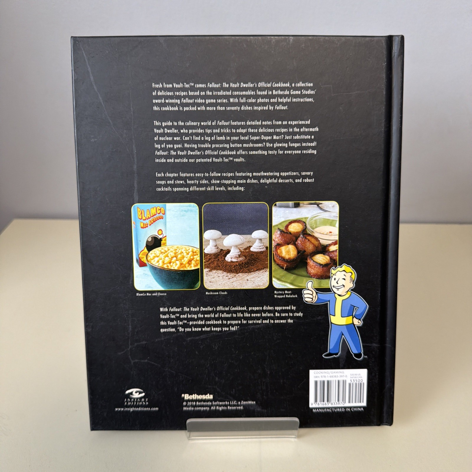Fallout: The Vault Dweller’s Official Cookbook Hardcover by Victoria Rosenthal