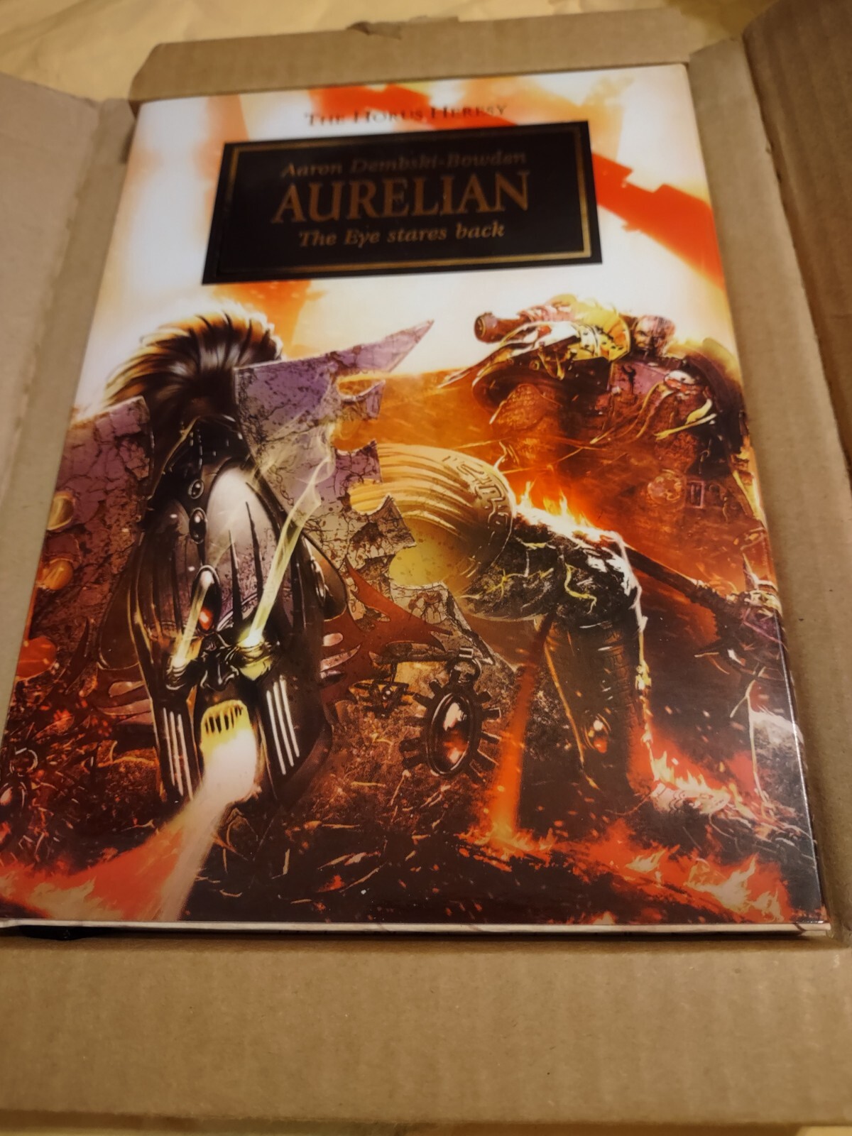 Aurelian The Eye stares back by Aaron Dembski-Bowden – Signed Edition – HC