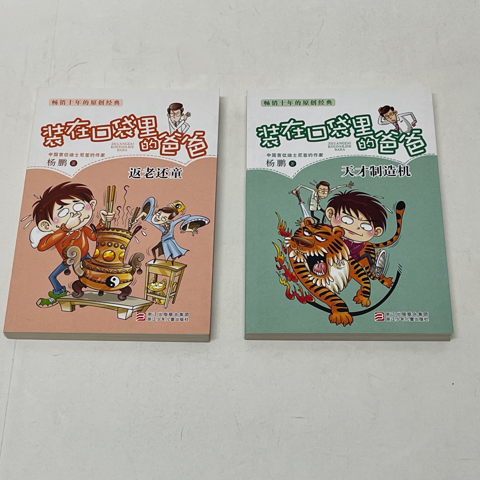 Lot of 10 by Yang Peng – Pocket Dad series (Chinese Language) tpbk