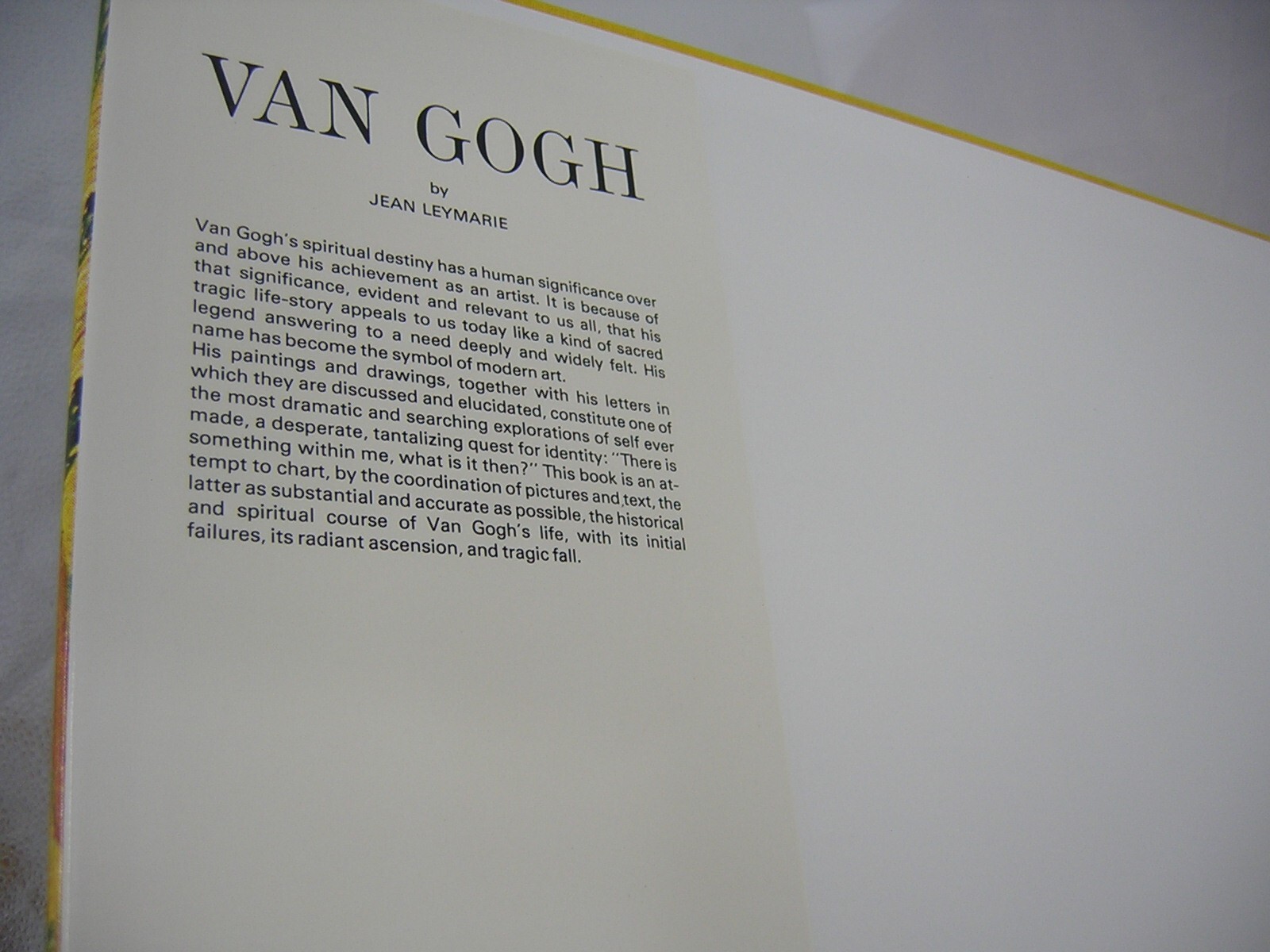 Van Gogh by Jean Leymarie (1978, hardcover, 0847801195)