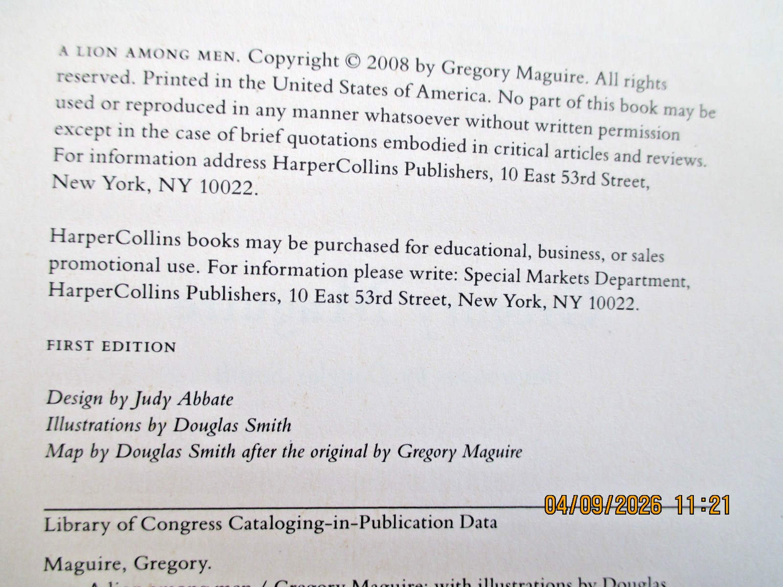 Wicked Years Series By Gregory Maguire-Book 1 ,Books 3 &4 are 1st ED, HC w/DJ