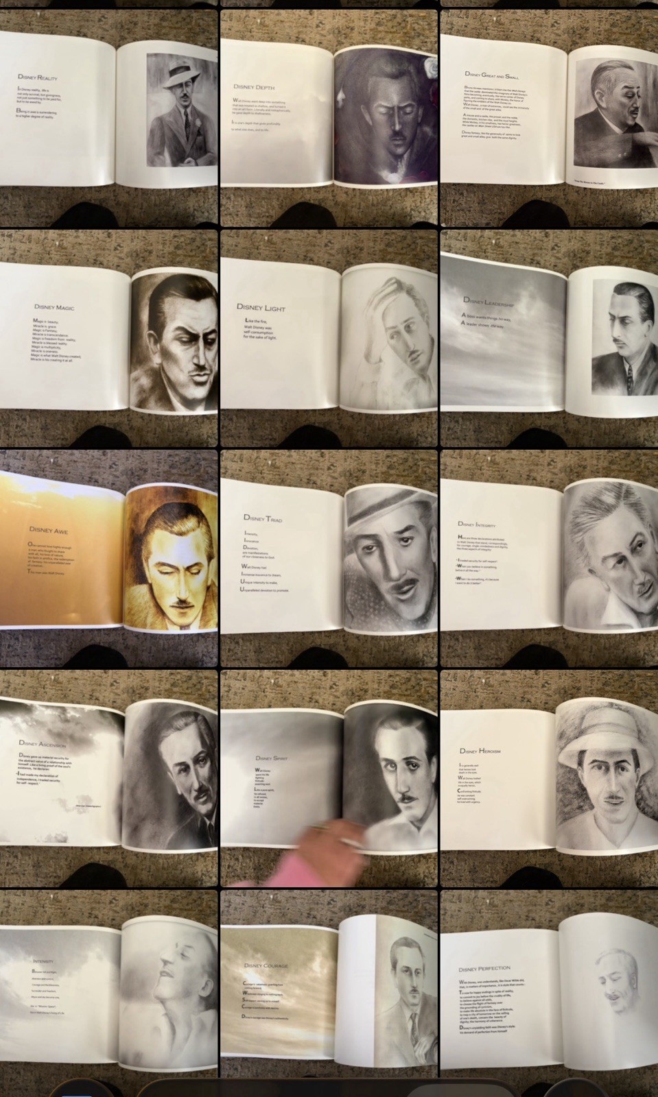 Rare Disney Sense Emma Lavin Signed Blurb Hardcover Walt Disney Art Book
