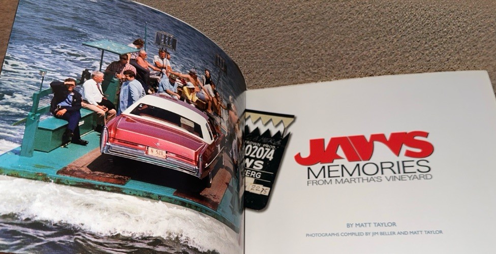 Jaws: Memories from Martha’s Vineyard: Big Paperback -by Taylor Matt – 312 Pages