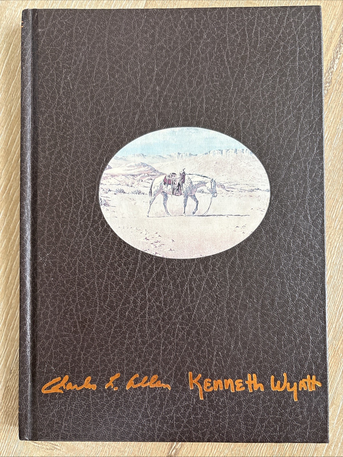 KENNETH WYATT’S Western Art Interpreted by Charles L. Allen SIGNED 1981 HC Y-8